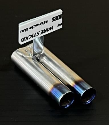 Step Dual Left Side Long Muffler 8mm