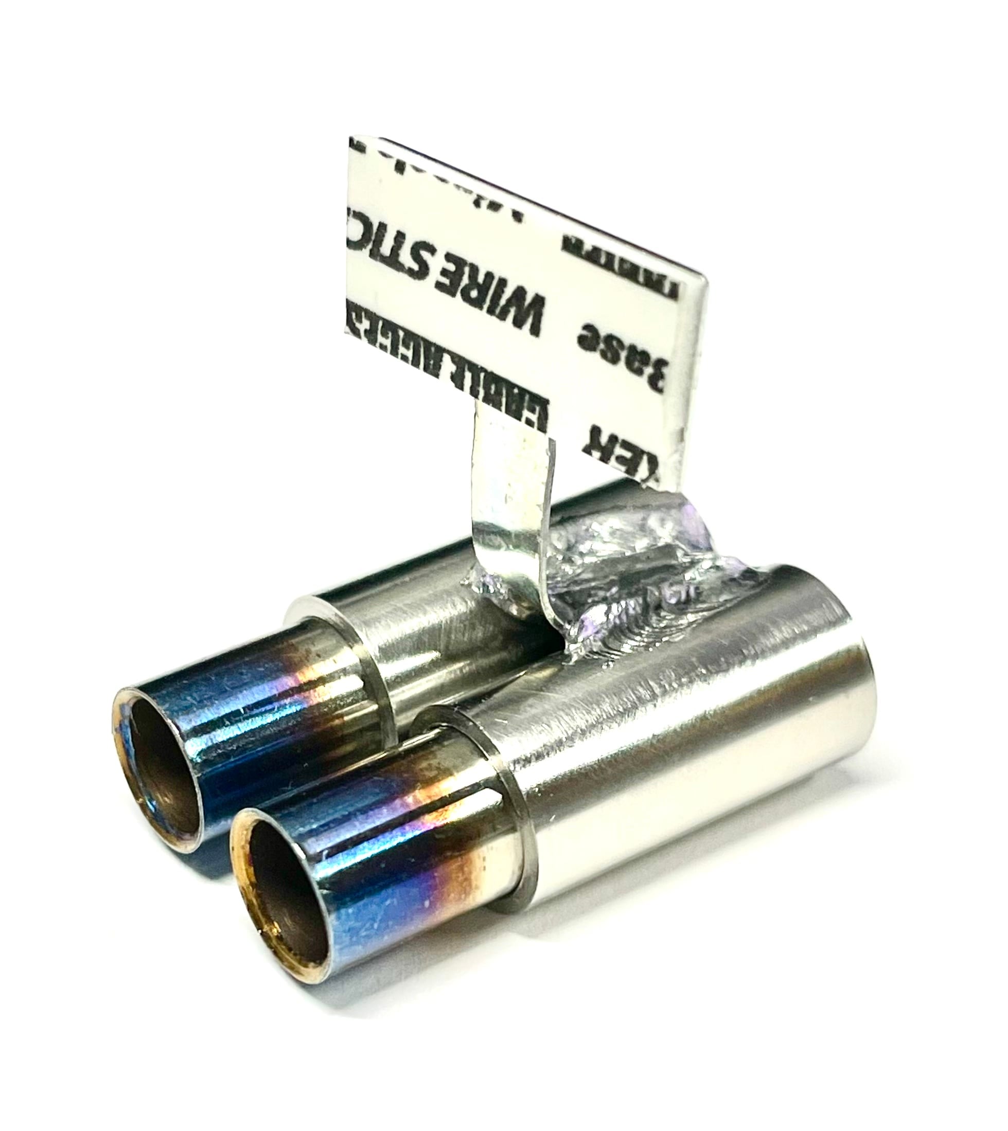 Parallel Dual Bullet Muffler 8mm