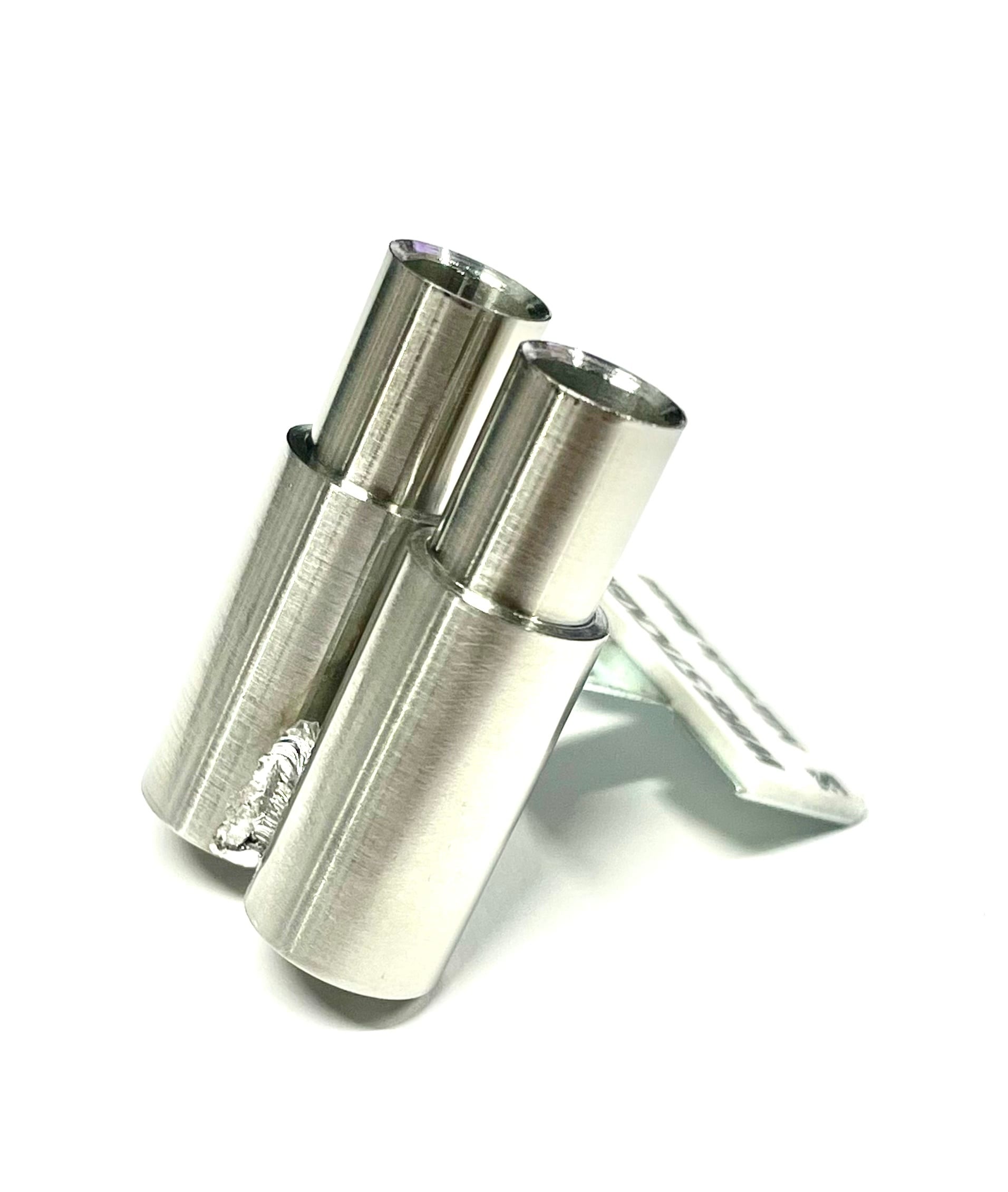 Parallel Dual Bullet Muffler 8mm