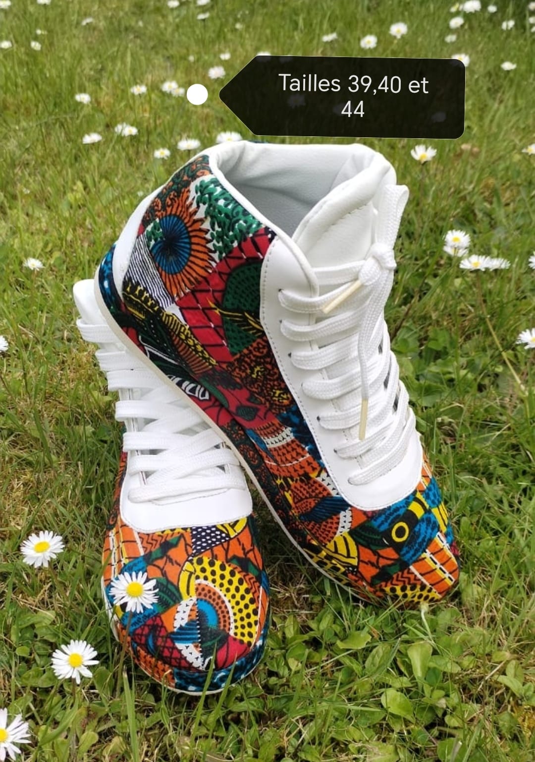 Basket Wax Tradition africaine et design contemporain