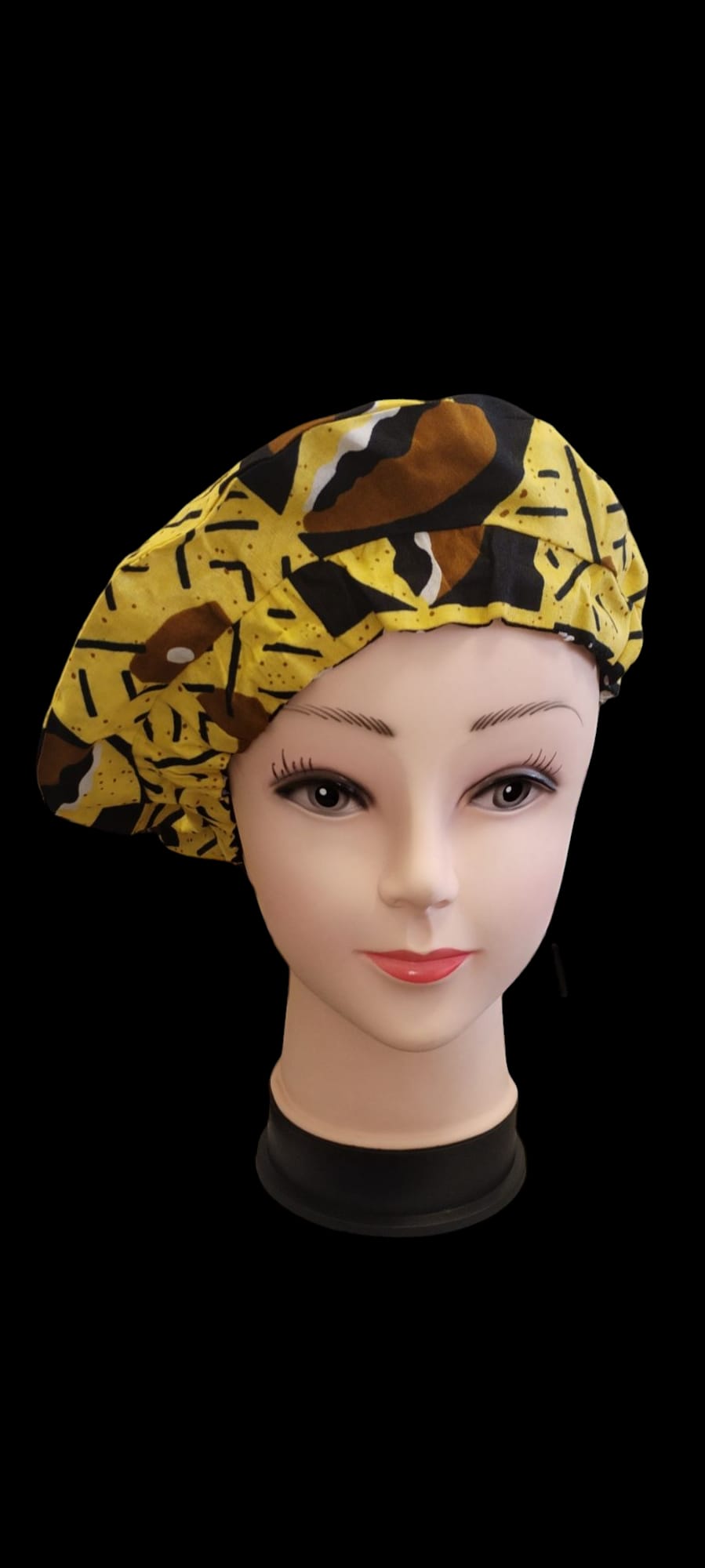 Béret en Wax Réversible 2 en 1