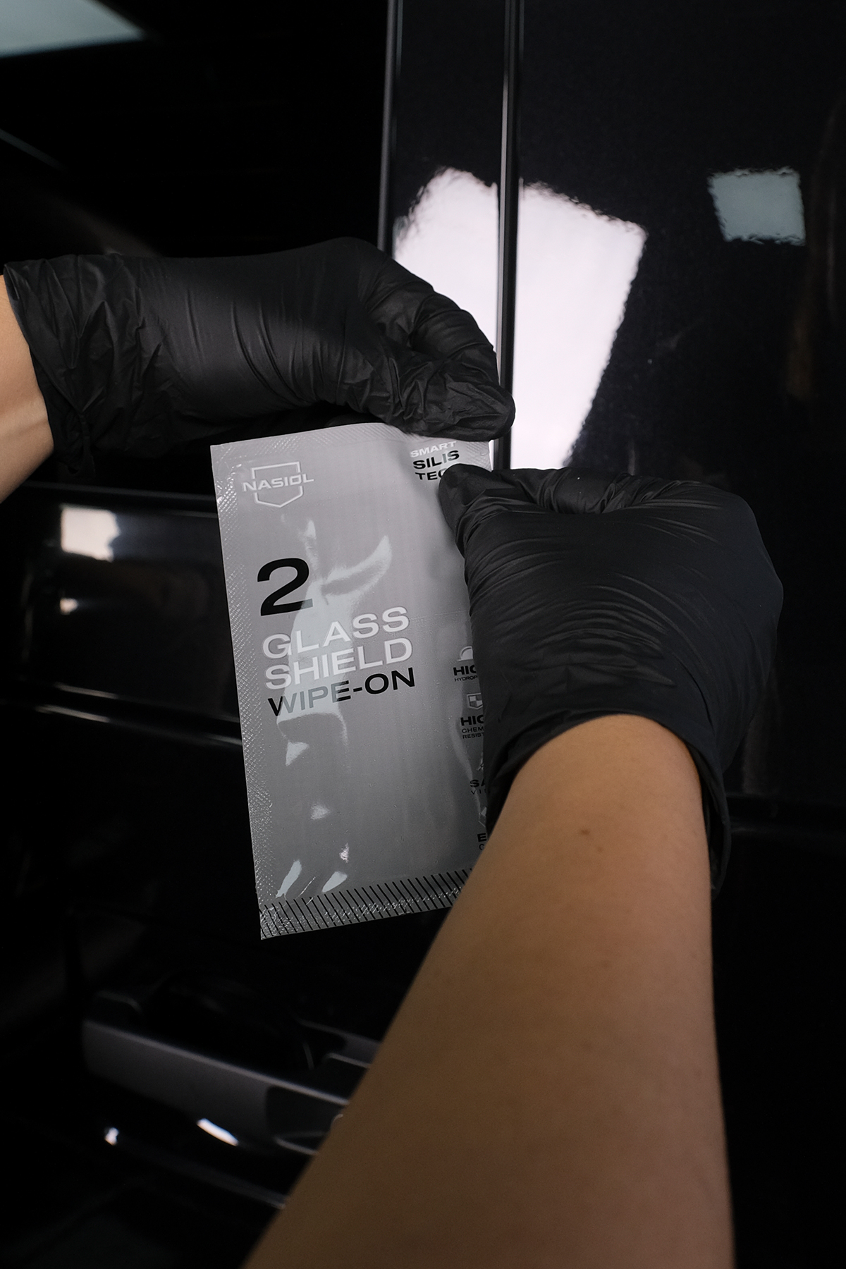 GLASSHIELD WIPE ON – SERVETĖLĖS