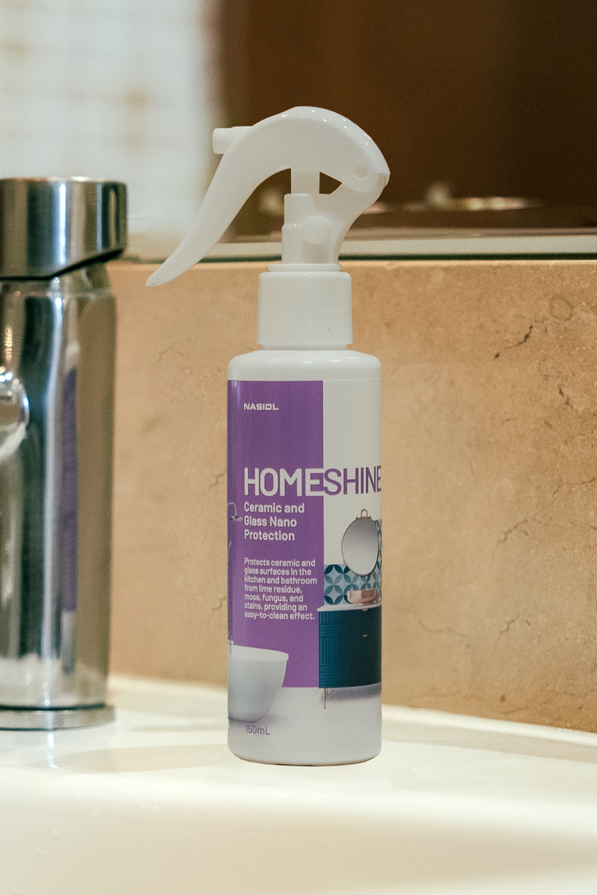 HOMESHINE – Keramikos ir Stiklo Nano Apsaugos Priemonė