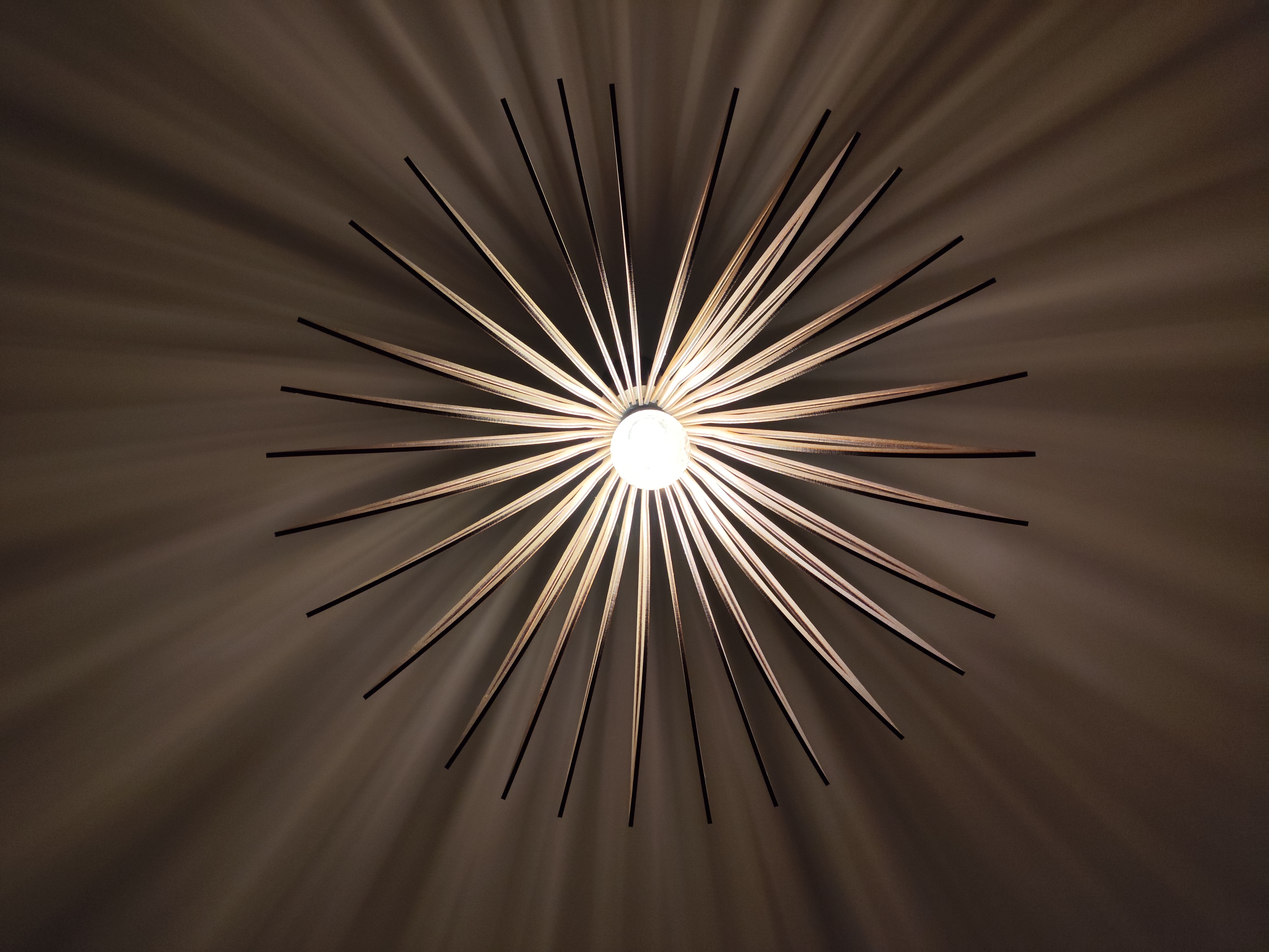 Suspension lumineuse en bois Nono#1