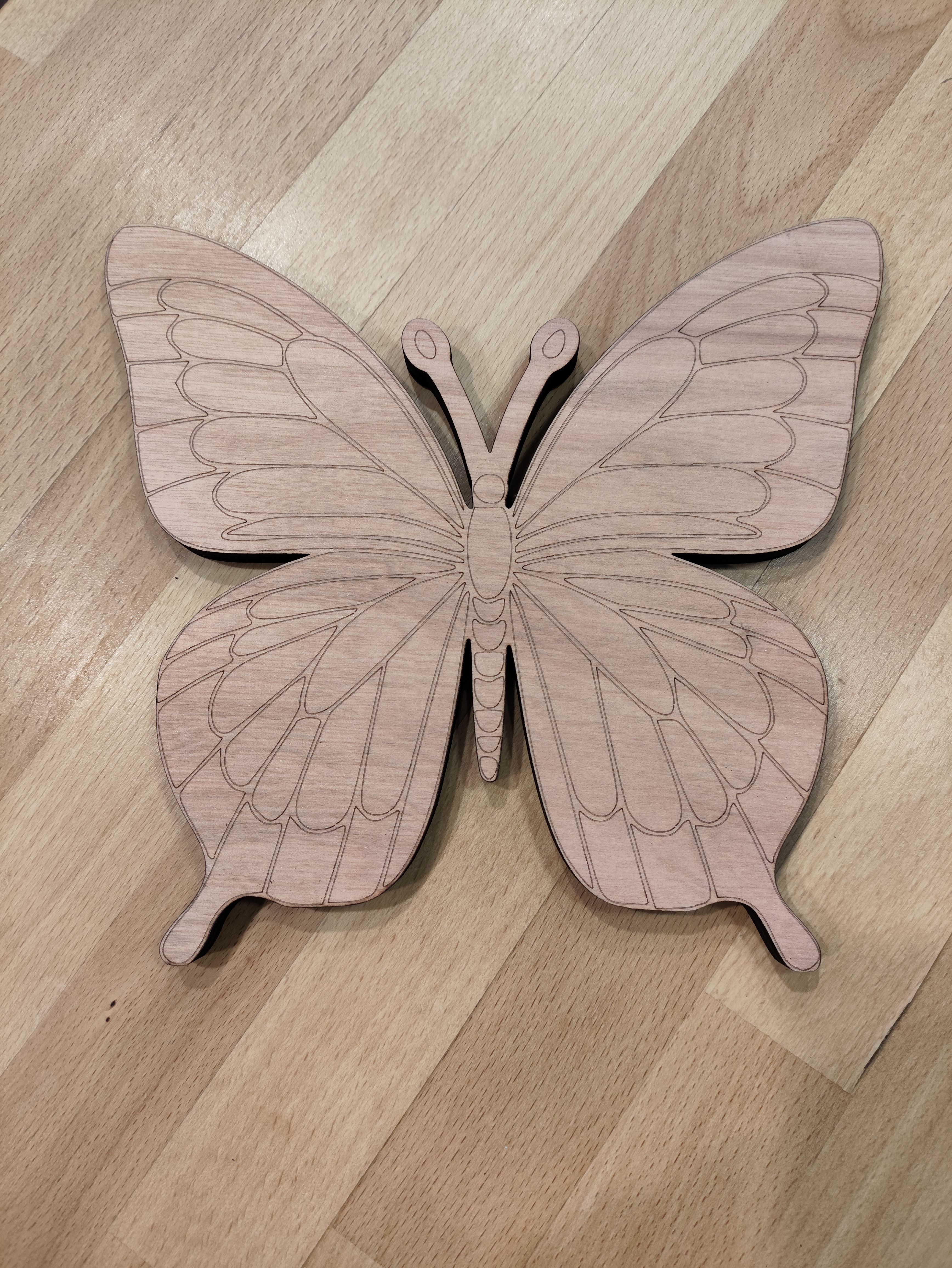 Insecte en bois décoratif