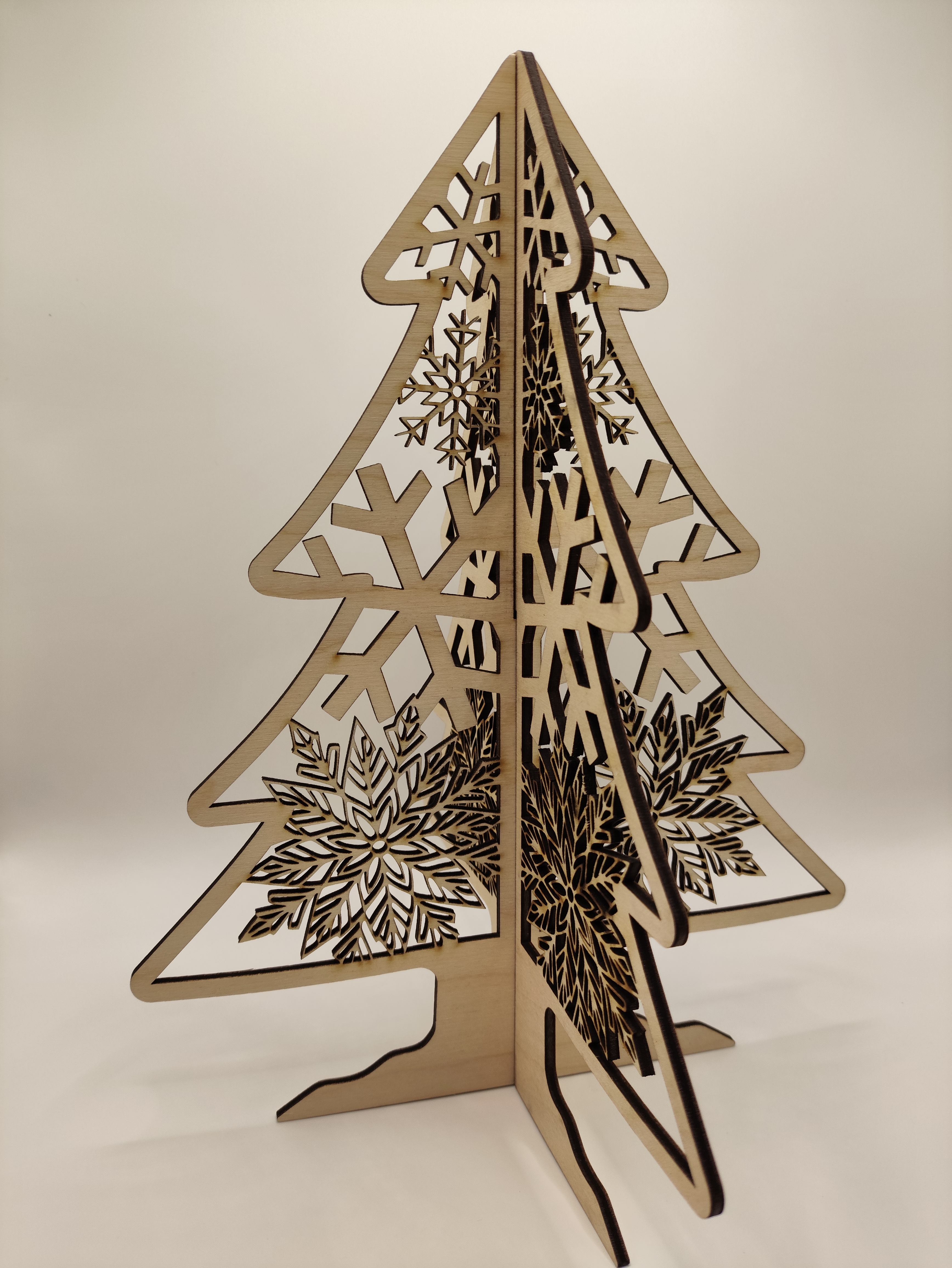 Sapin de Noël en bois
