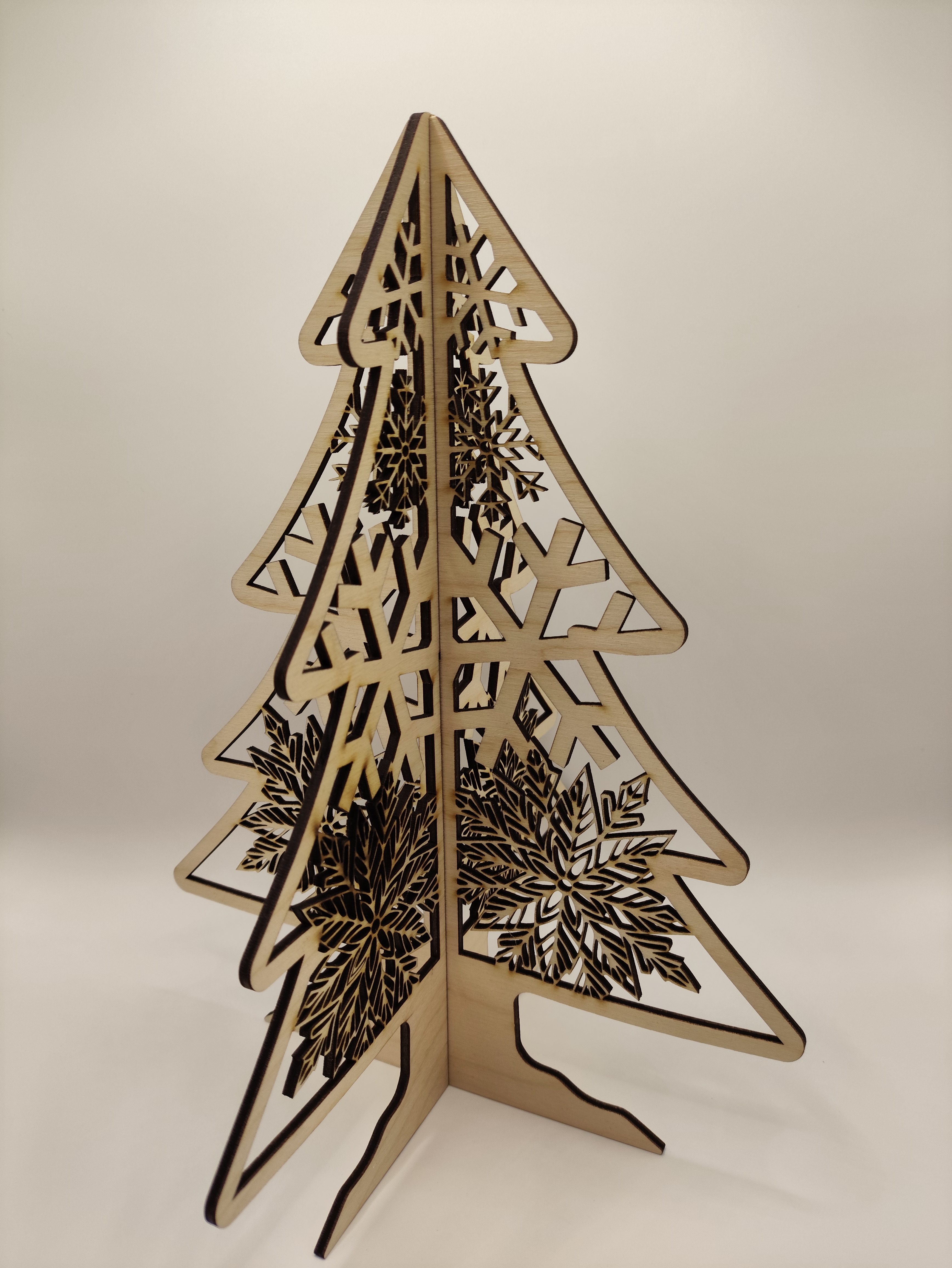 Sapin de Noël en bois