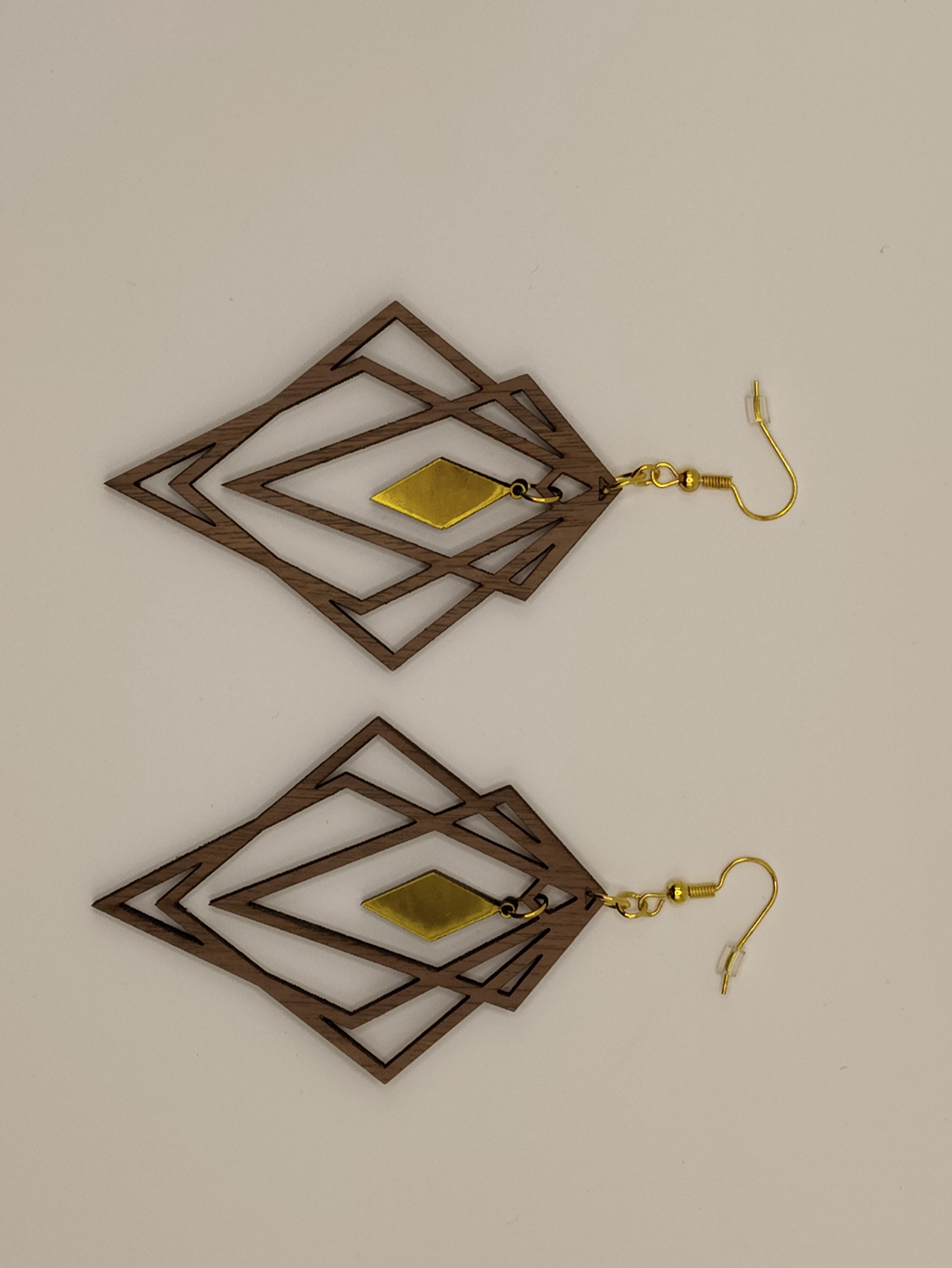 Boucles d'oreilles fantaisies "Graphiques"
