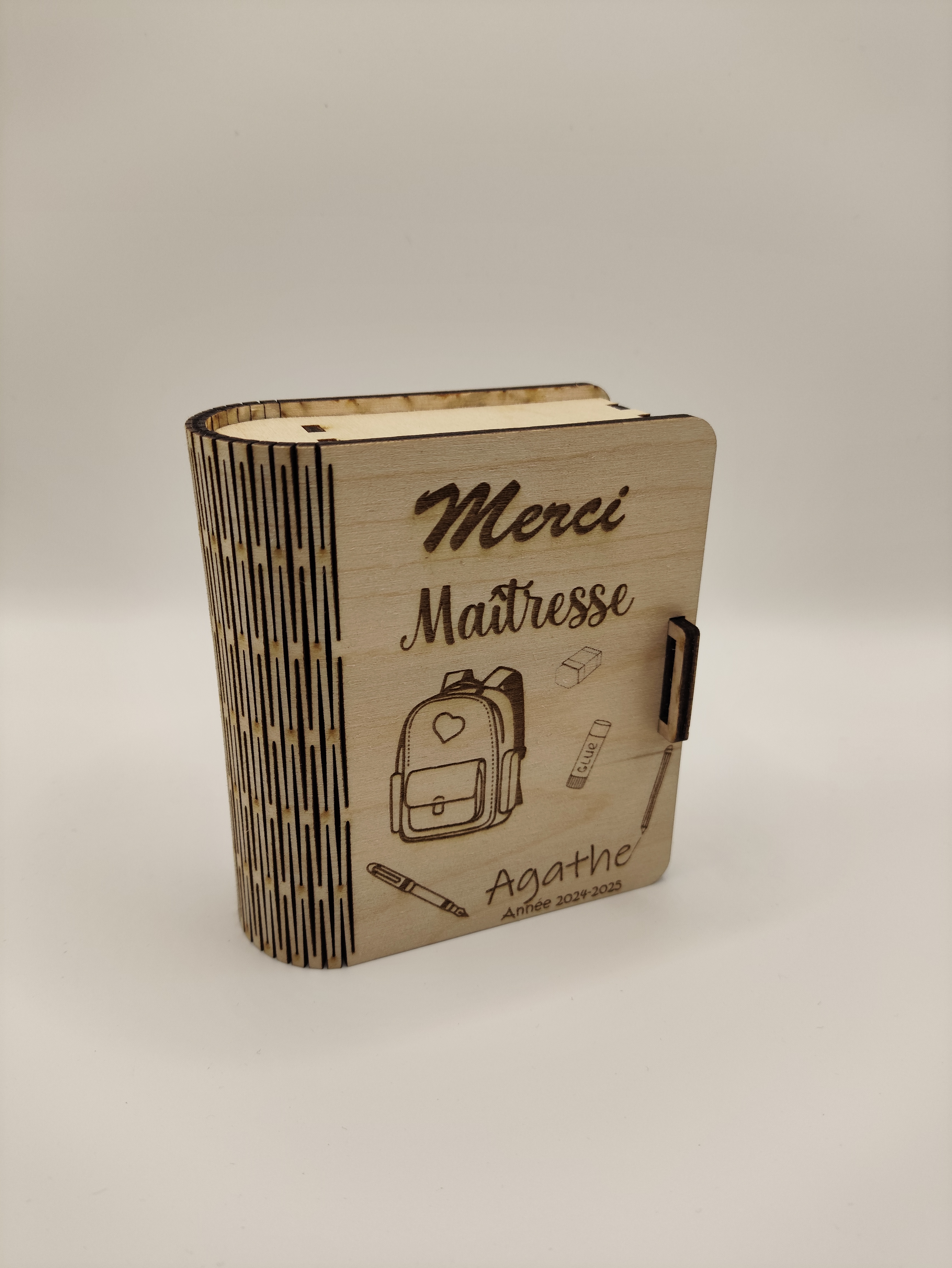 Boîte à chocolats personnalisée