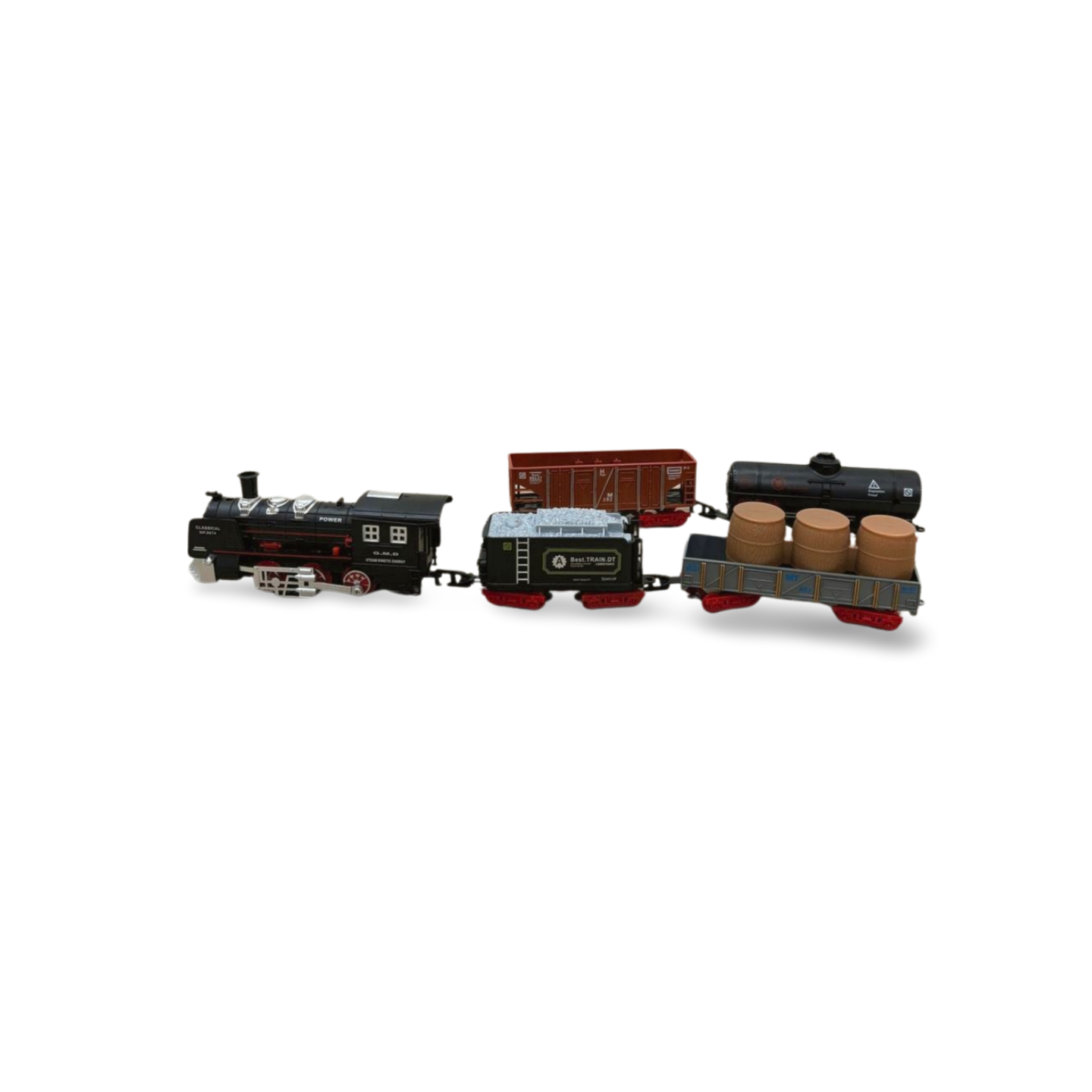 Vintage traukinio modelis