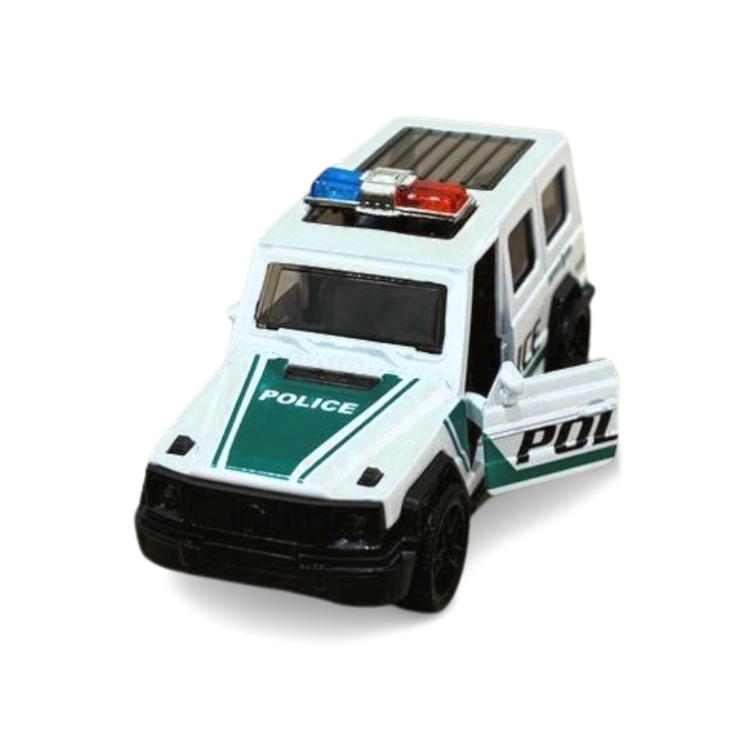 Žaisliniai policijos ir greitosios pagalbos automobiliai