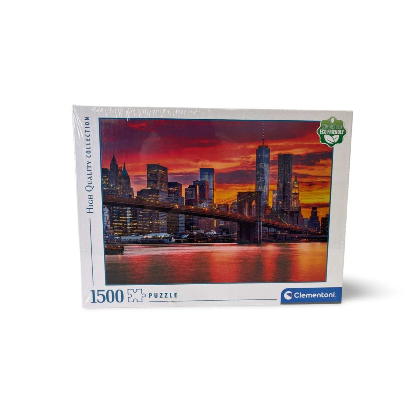 1500 detalių dėlionė "East river at dusk"