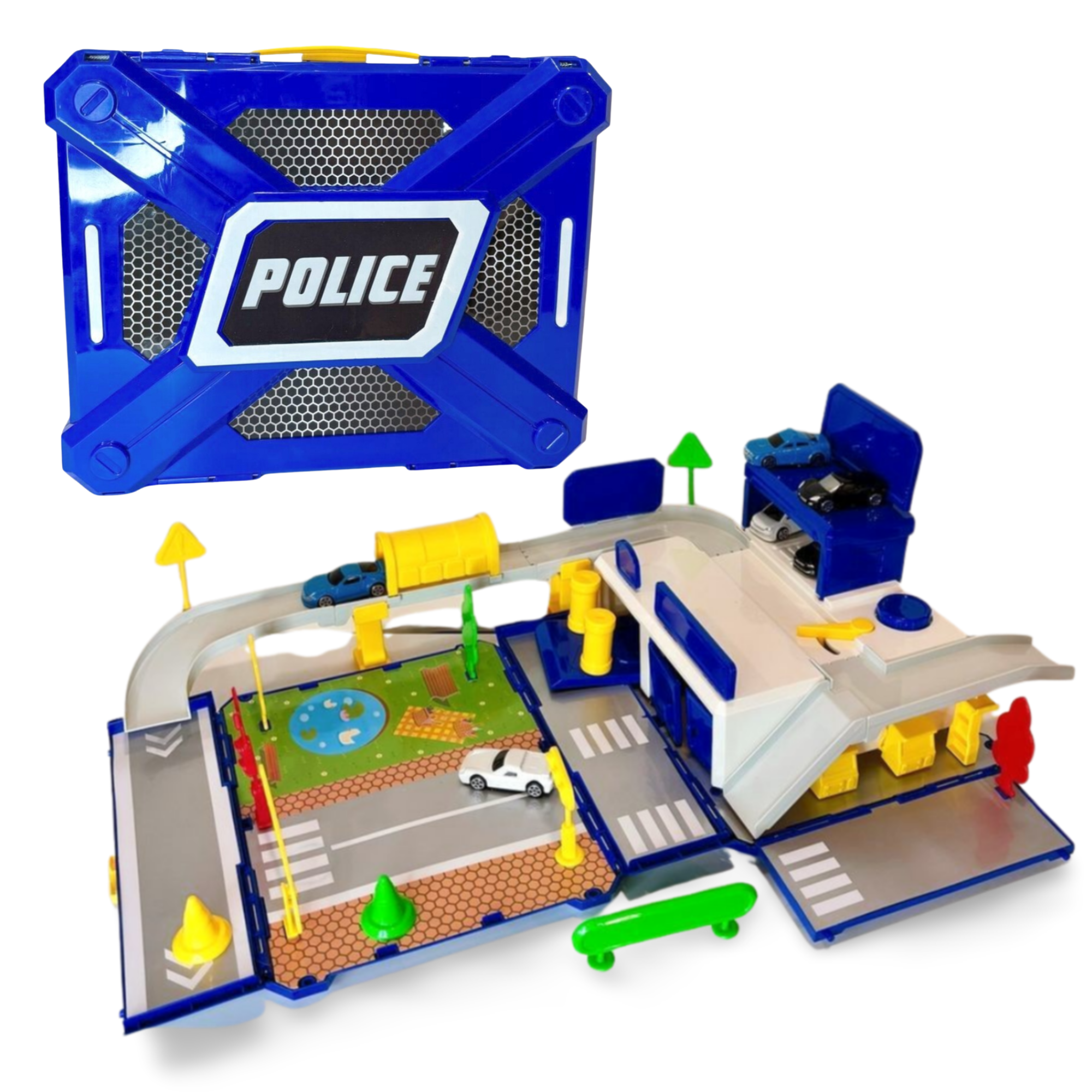 Policijos lagaminas-trasa