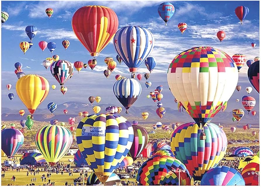 Dėlionė "Fire Balloon"