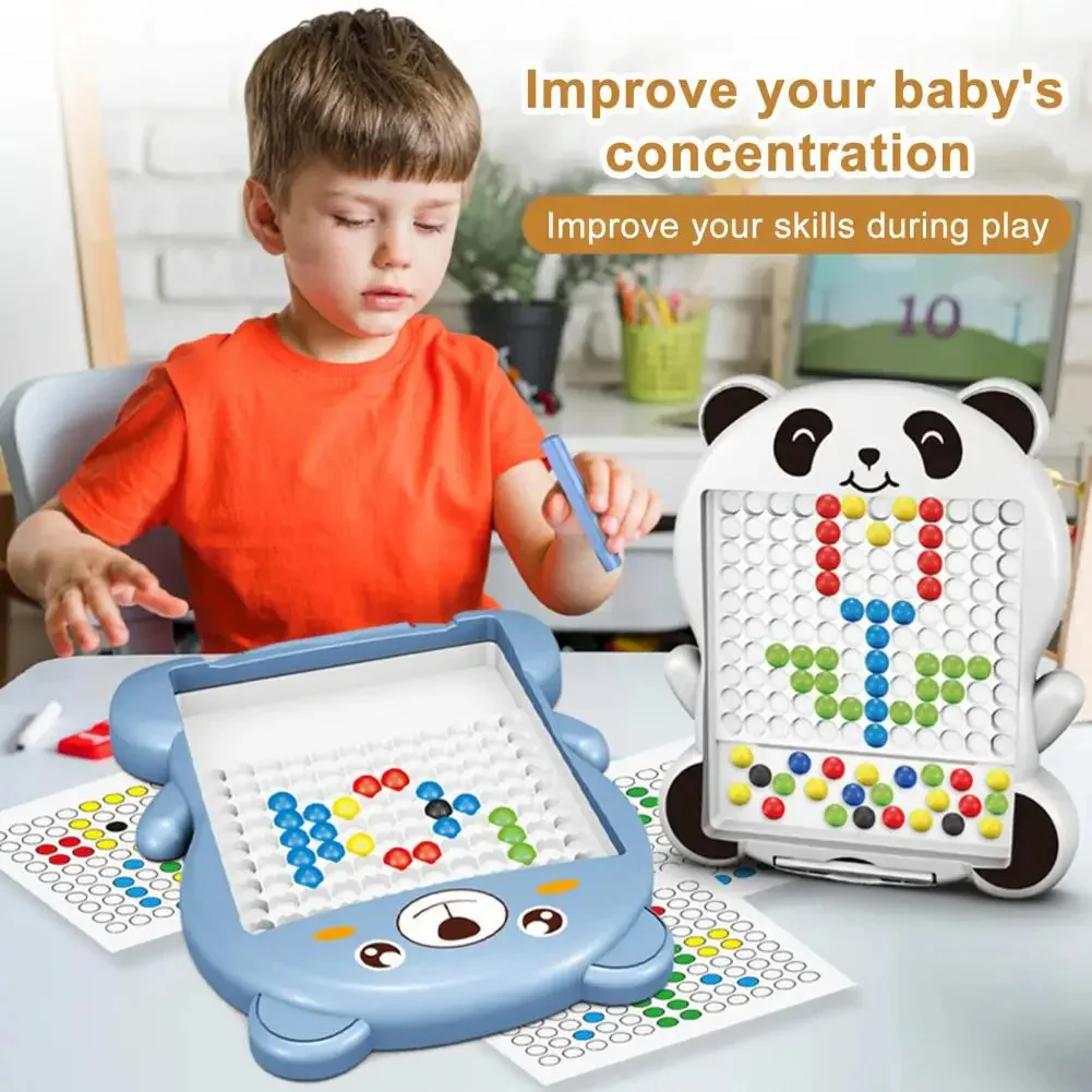 Mokomoji magnetinė piešimo lenta  "Panda"