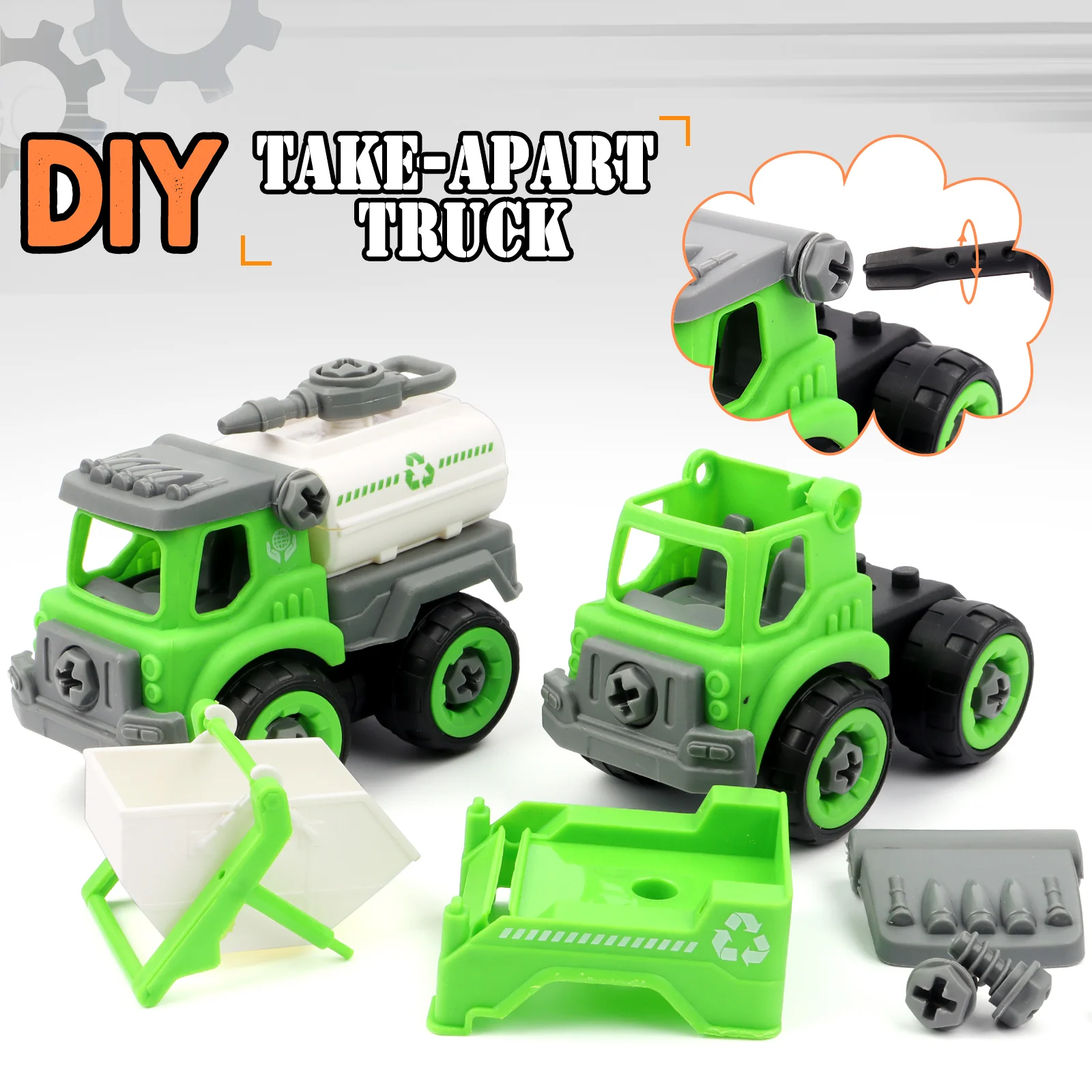 Žaisliniai išrenkami sunkvežimiai