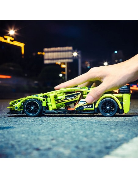 Konstruktorius RC žalias automobilis Come alive