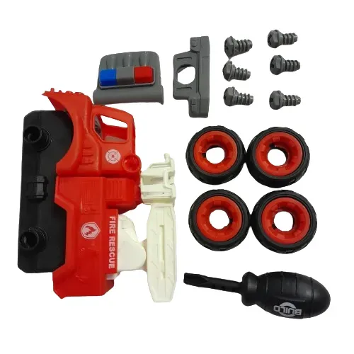 Gaisrinės automobilio surinkimo rinkinys