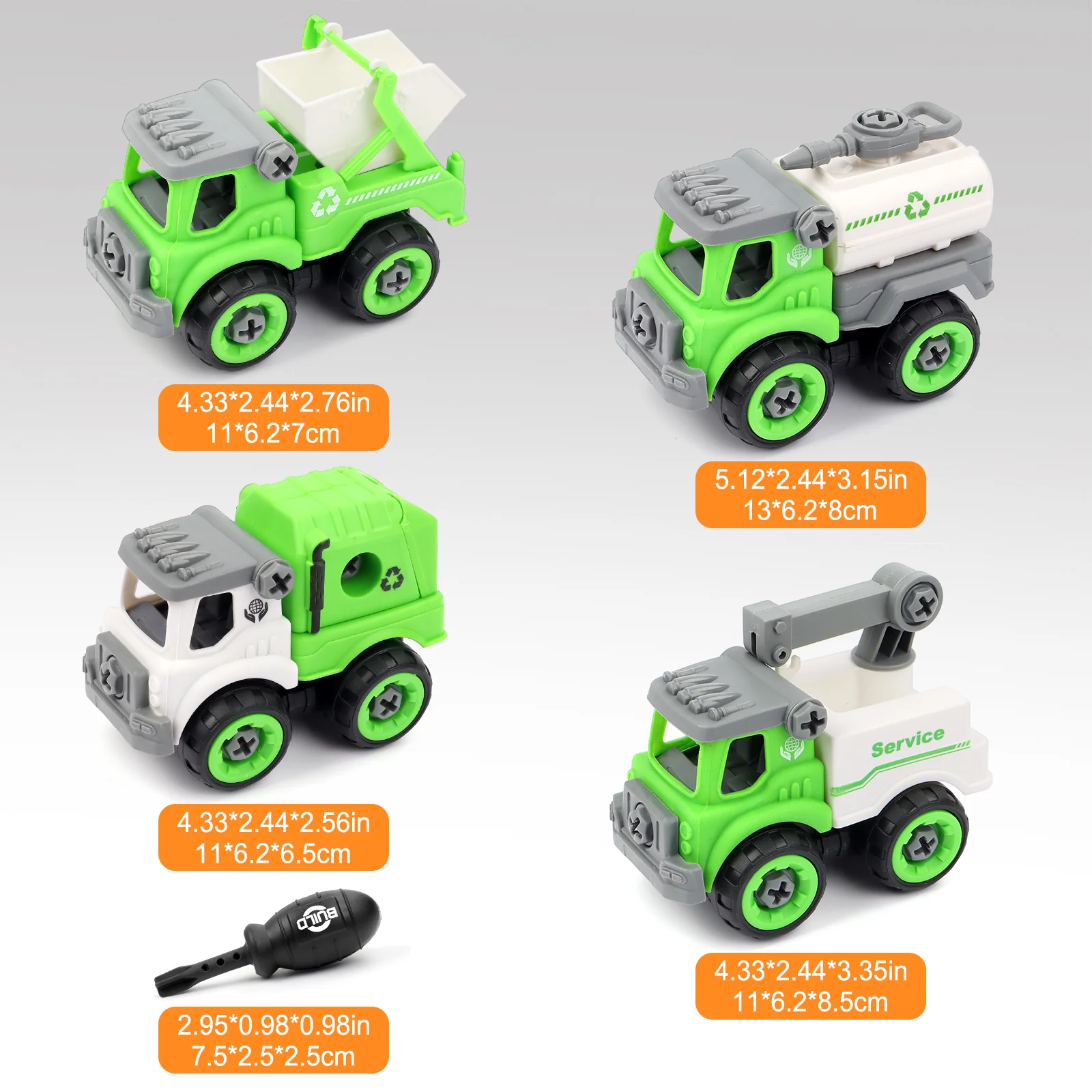 Žaisliniai išrenkami sunkvežimiai