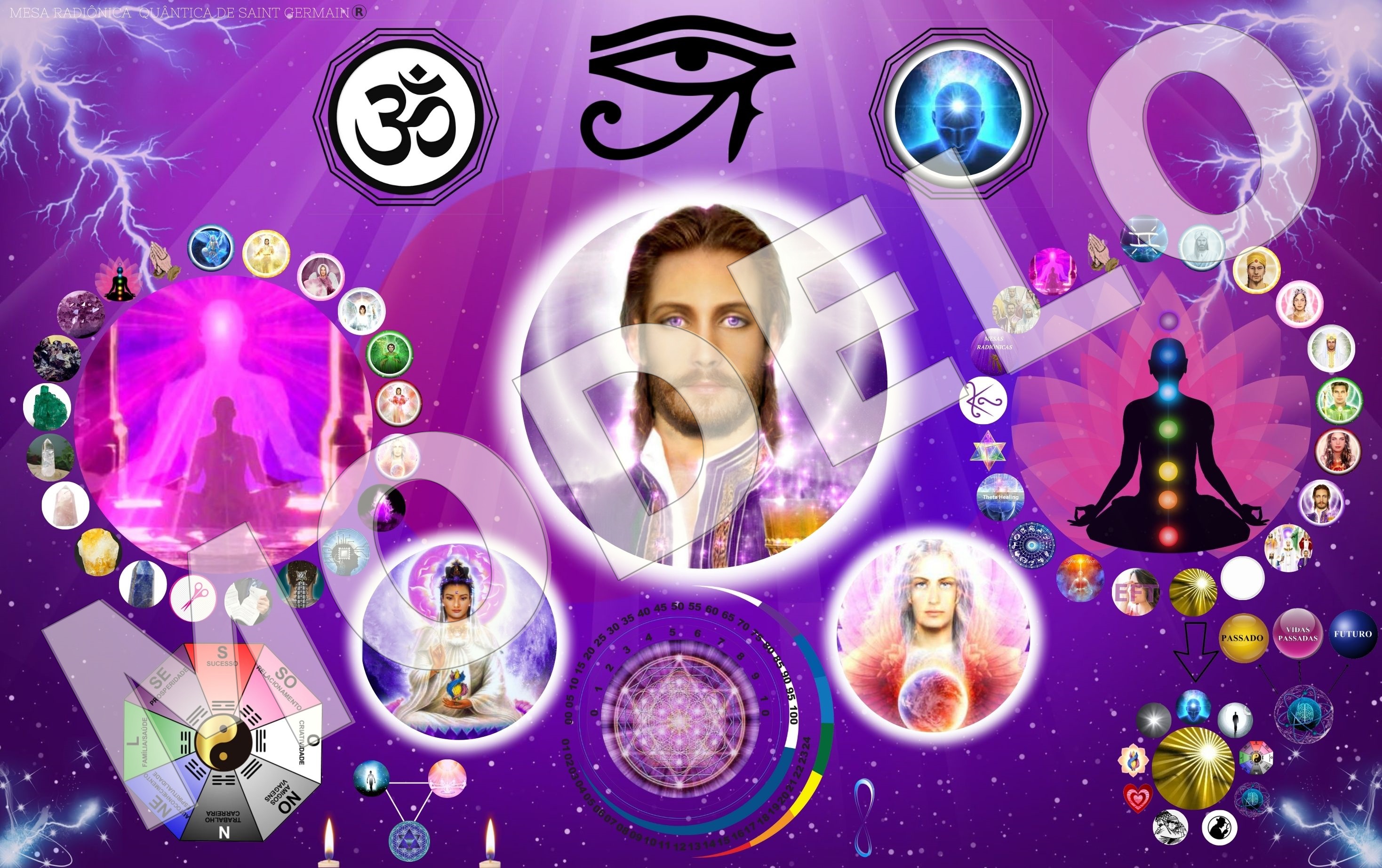 Spiritual Energy Healing Poster