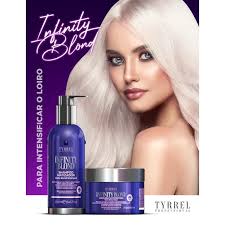 Infinity Blond Shampoo and Mask with Cuticle Restorer