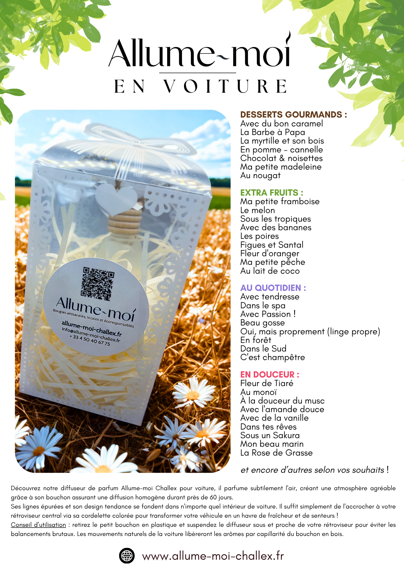 Diffuseur pour voiture