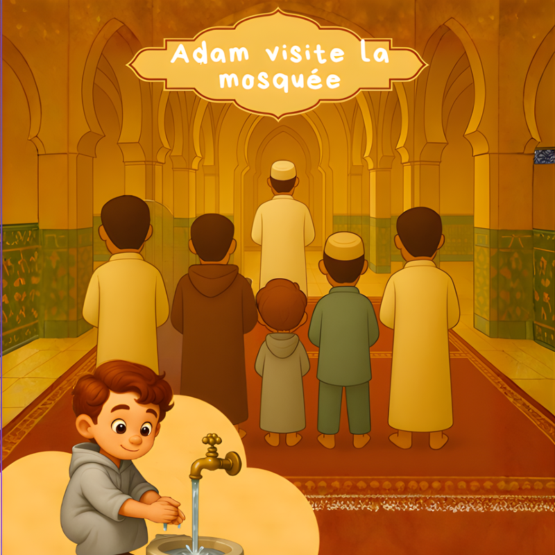 {Prénom} visite la mosquée