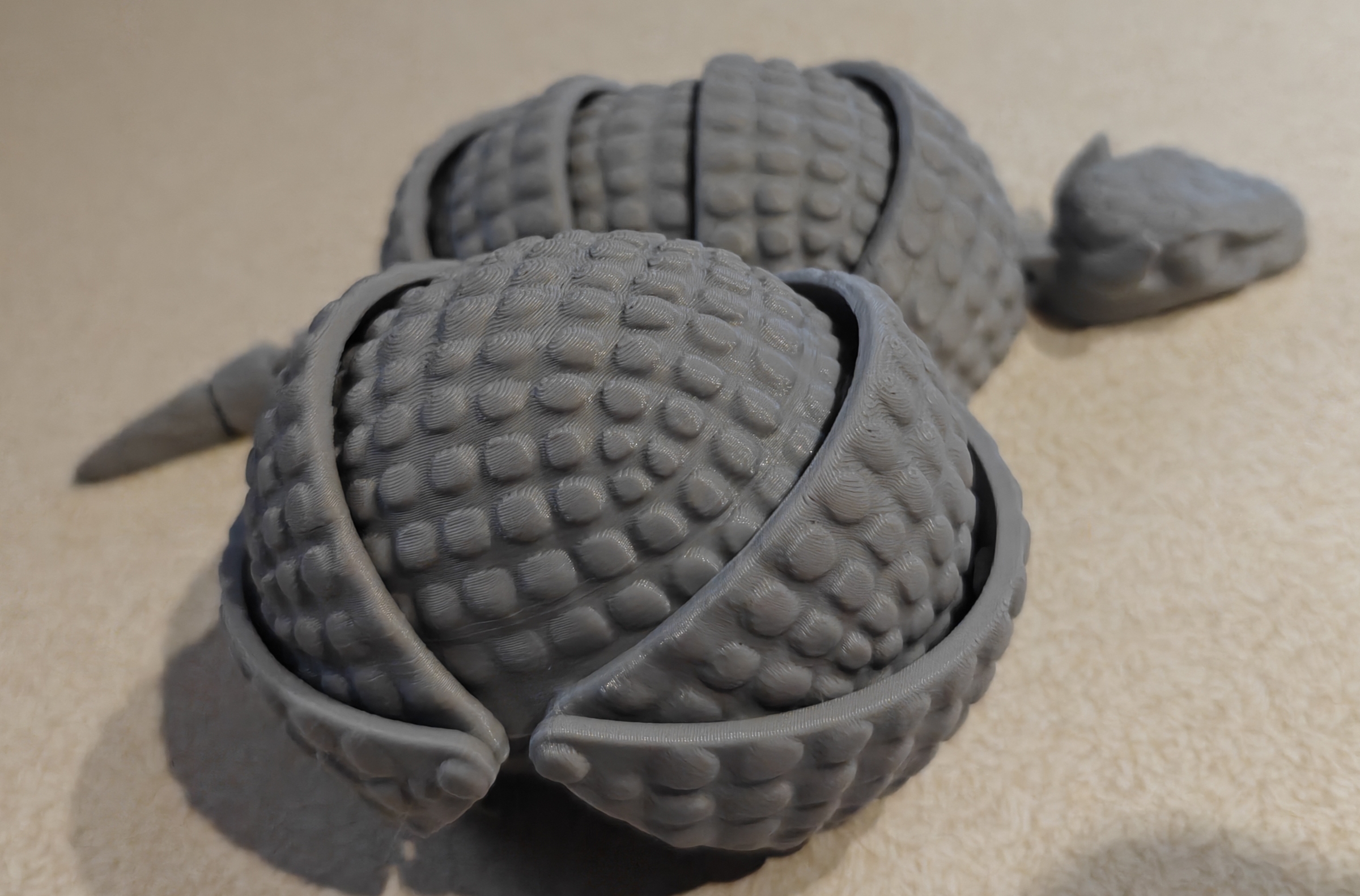 3D Printed Armadillo