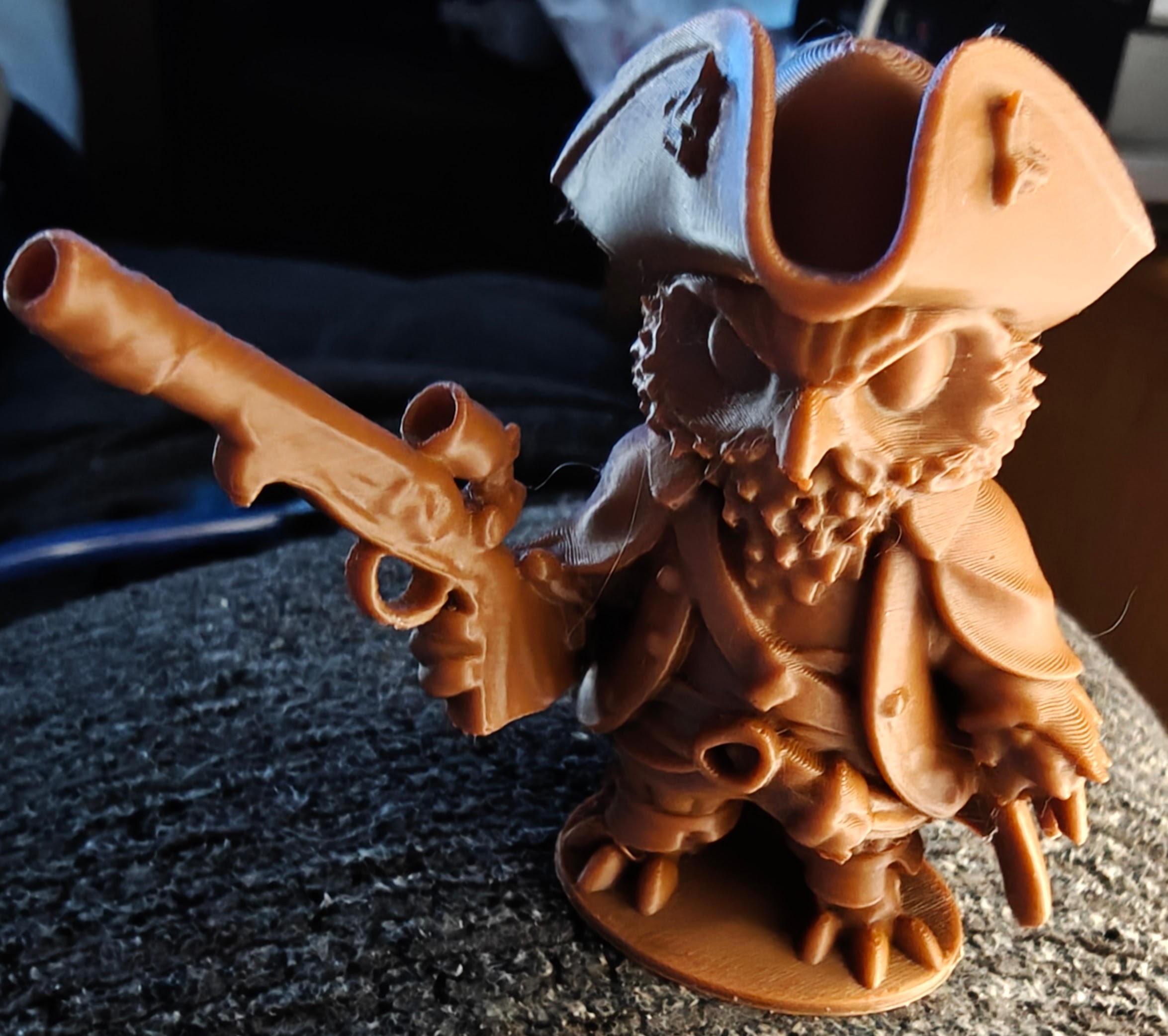 Pirate Owl Figurine