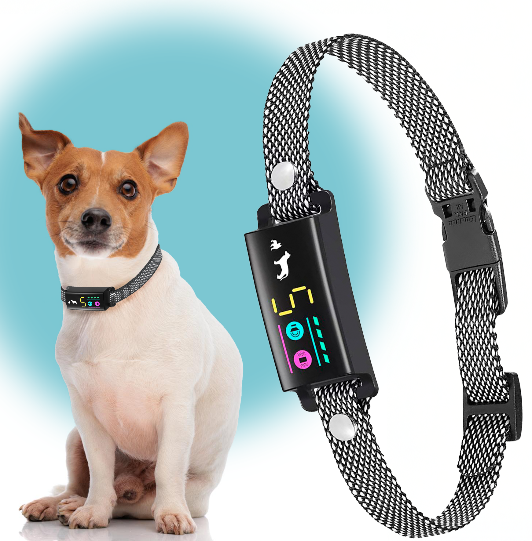 No Shock Bark Collar for Small Dogs 8-40 lbs