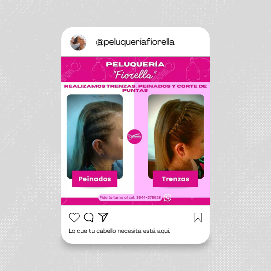 Pieza Gráfica para Redes Sociales (post para Instagram o Facebook)