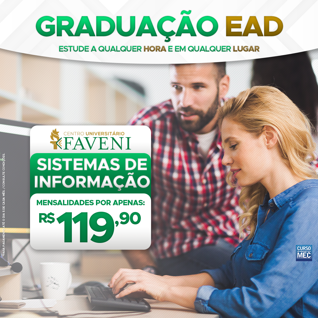 SISTEMAS DE INFORMAÇÃO – BACHAREL EAD
