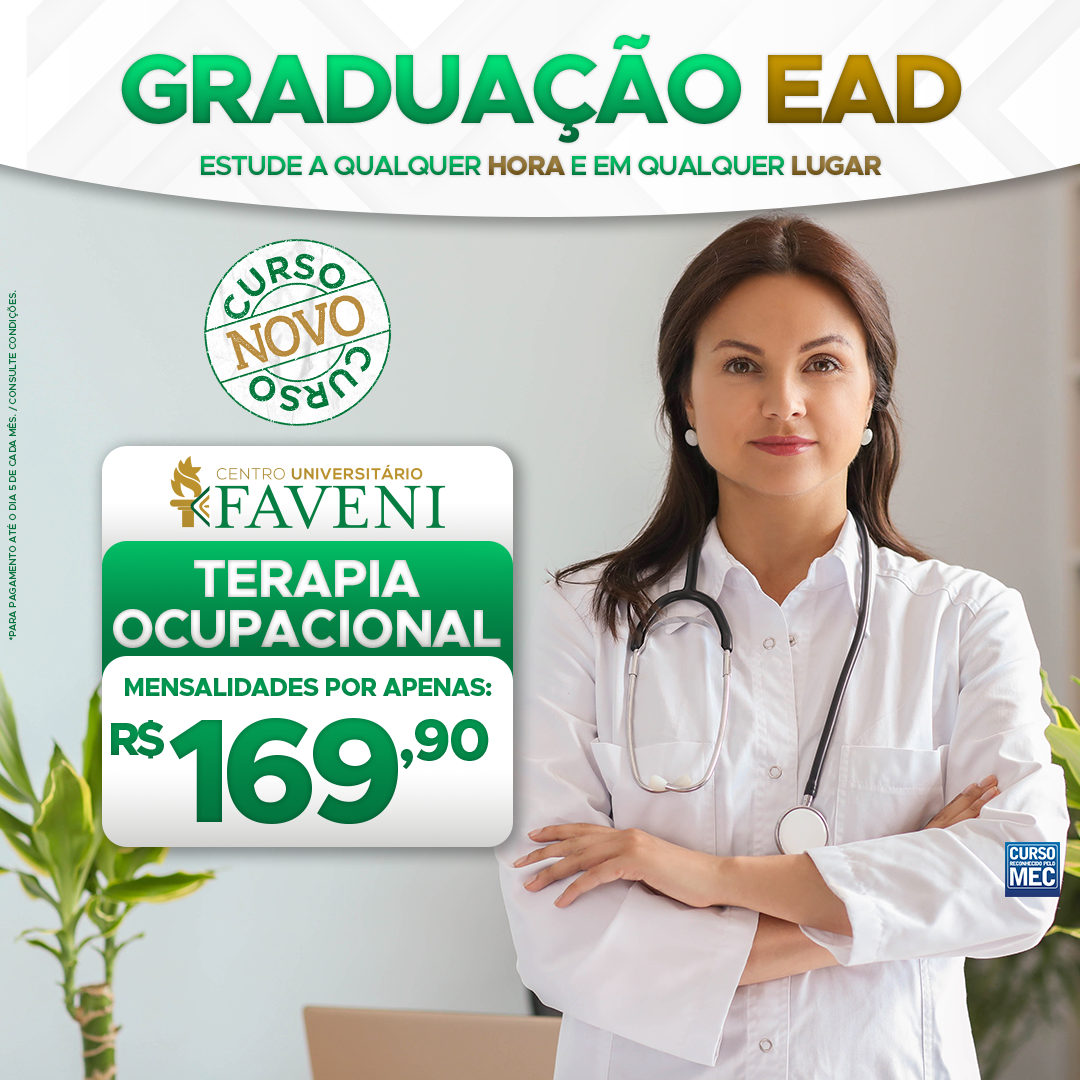 Terapia Ocupacional - Bacharel EAD 3600h