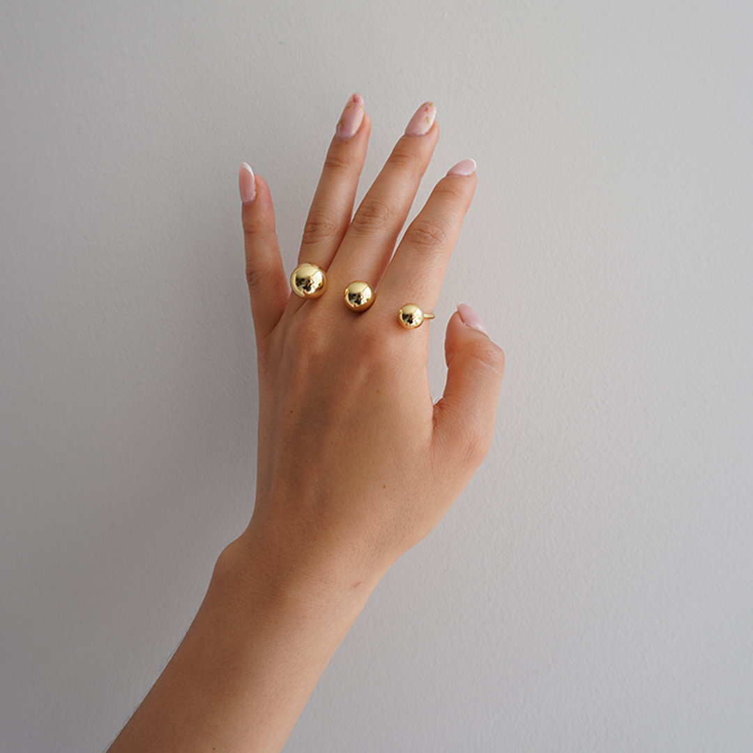 Anillo Balin Flotante