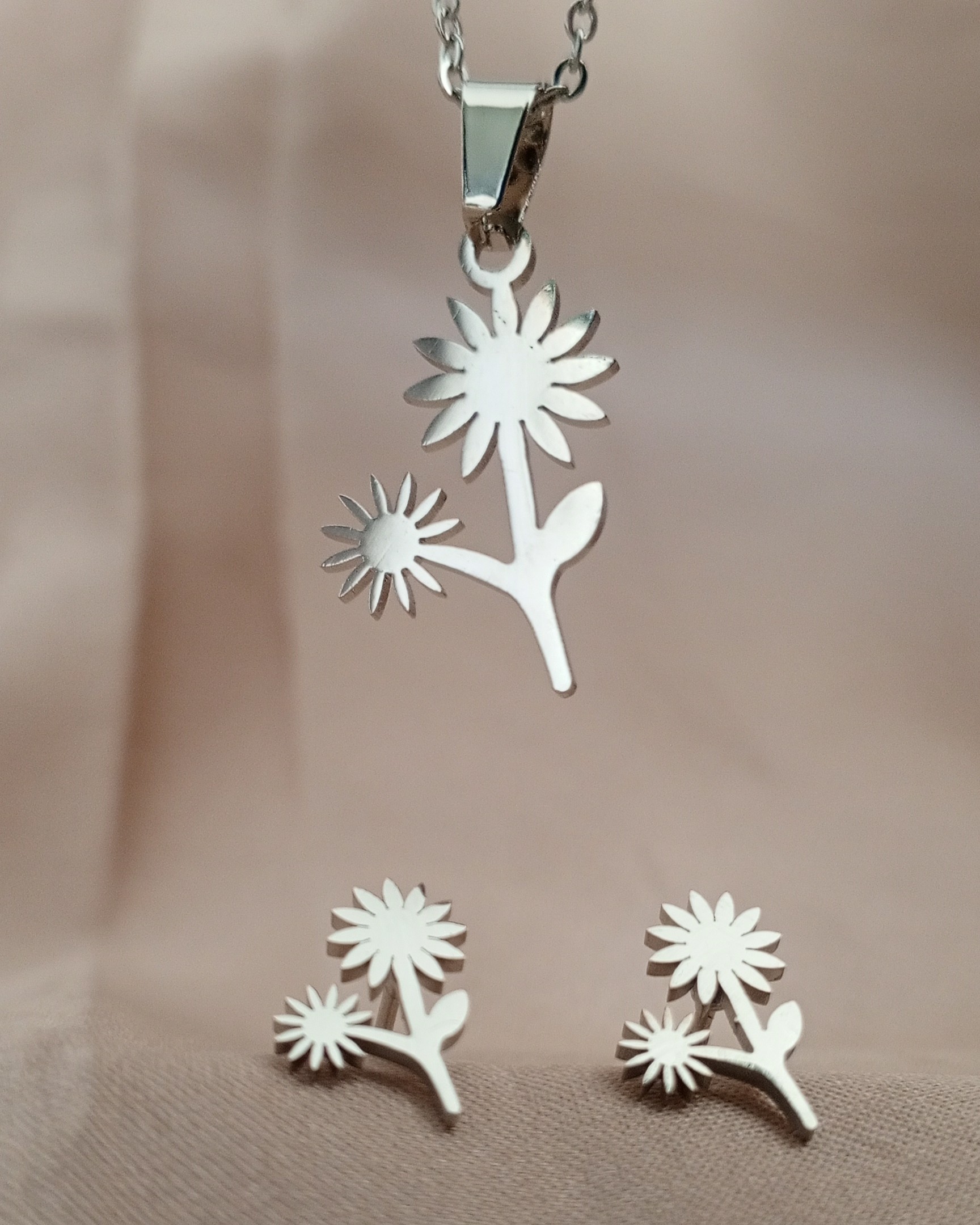 Kit Girasol Plateado