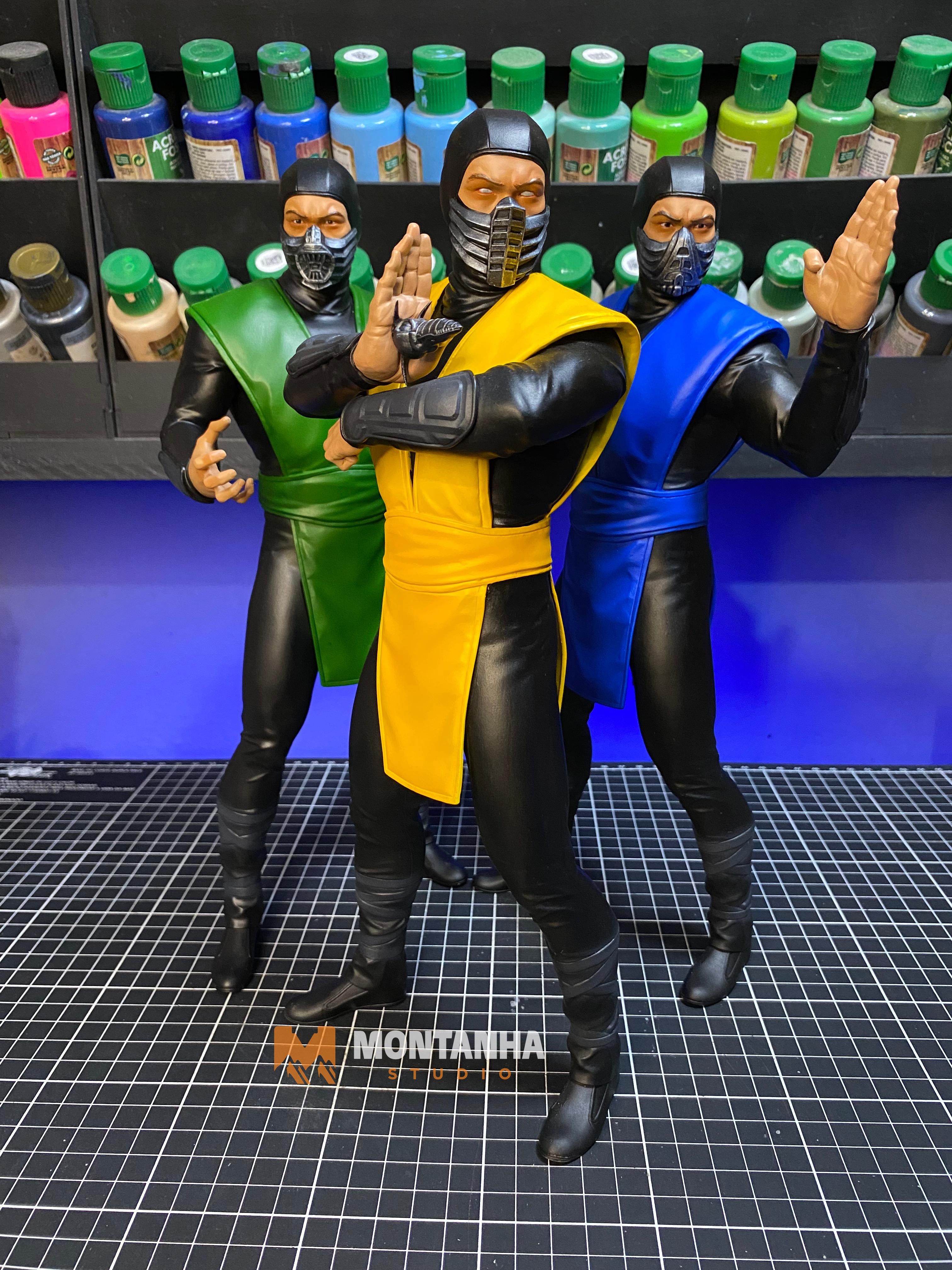 Mortal Kombat 1995 Klassic Ninjas SET