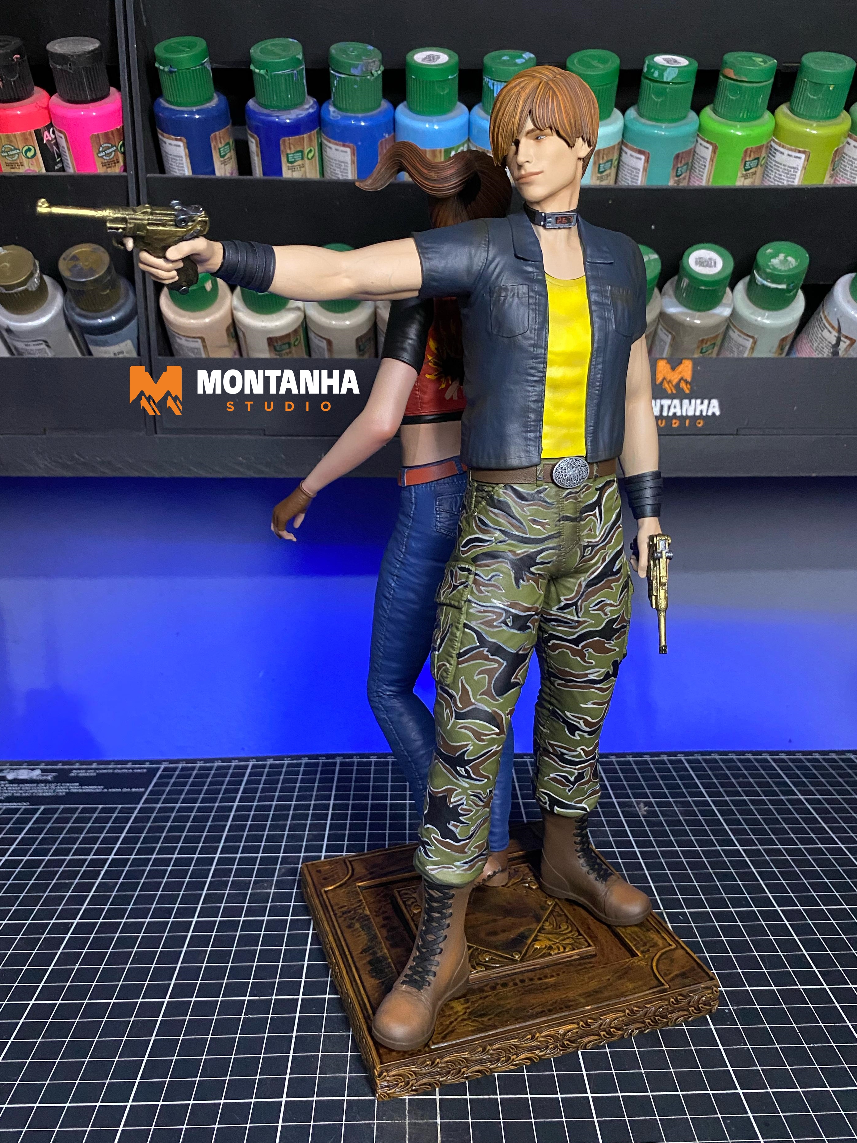 Steve Burnside & Claire Redfield Code Veronica BUNDLE 1/6 Scale Figures