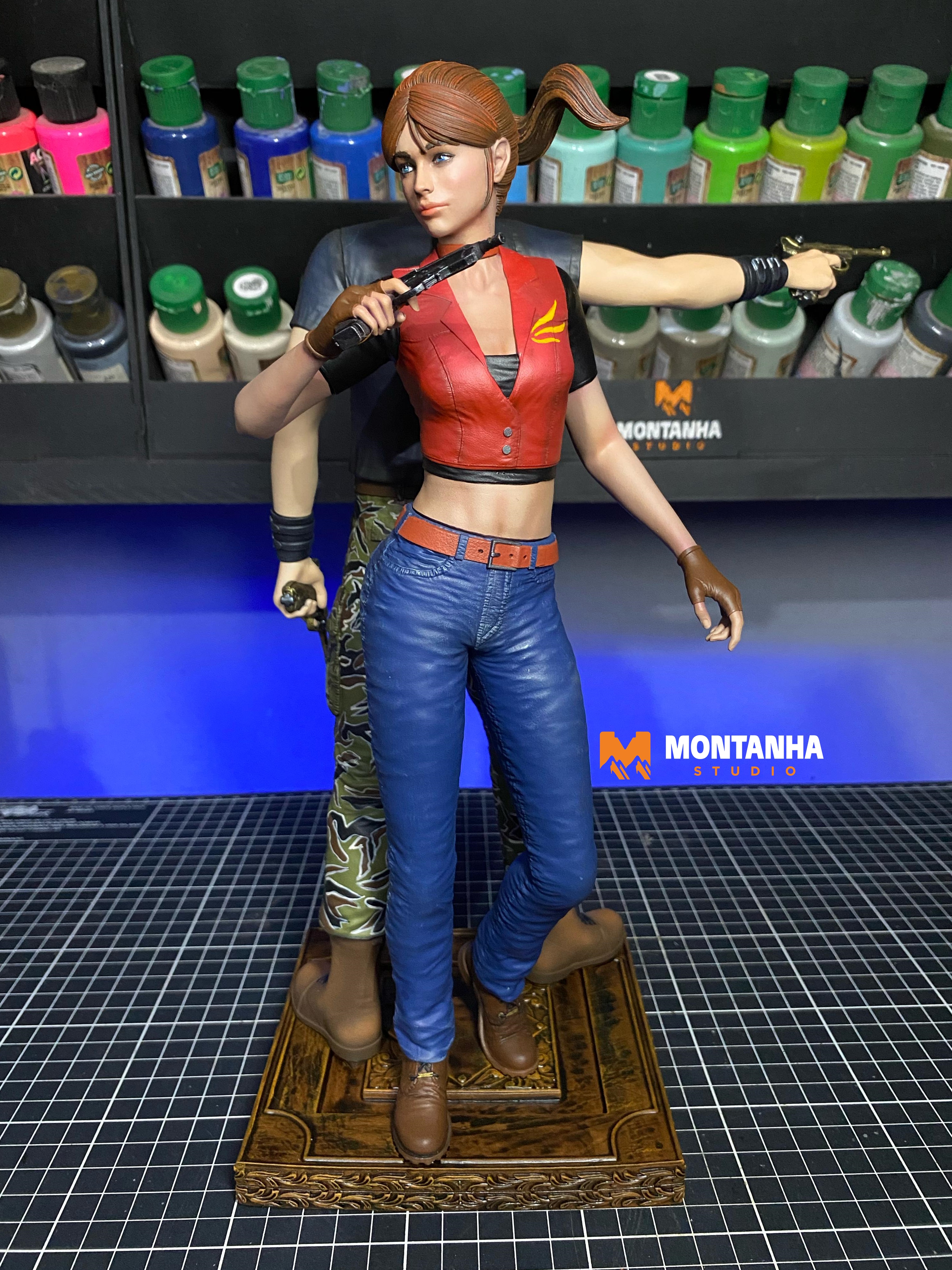 Steve Burnside & Claire Redfield Code Veronica BUNDLE 1/6 Scale Figures