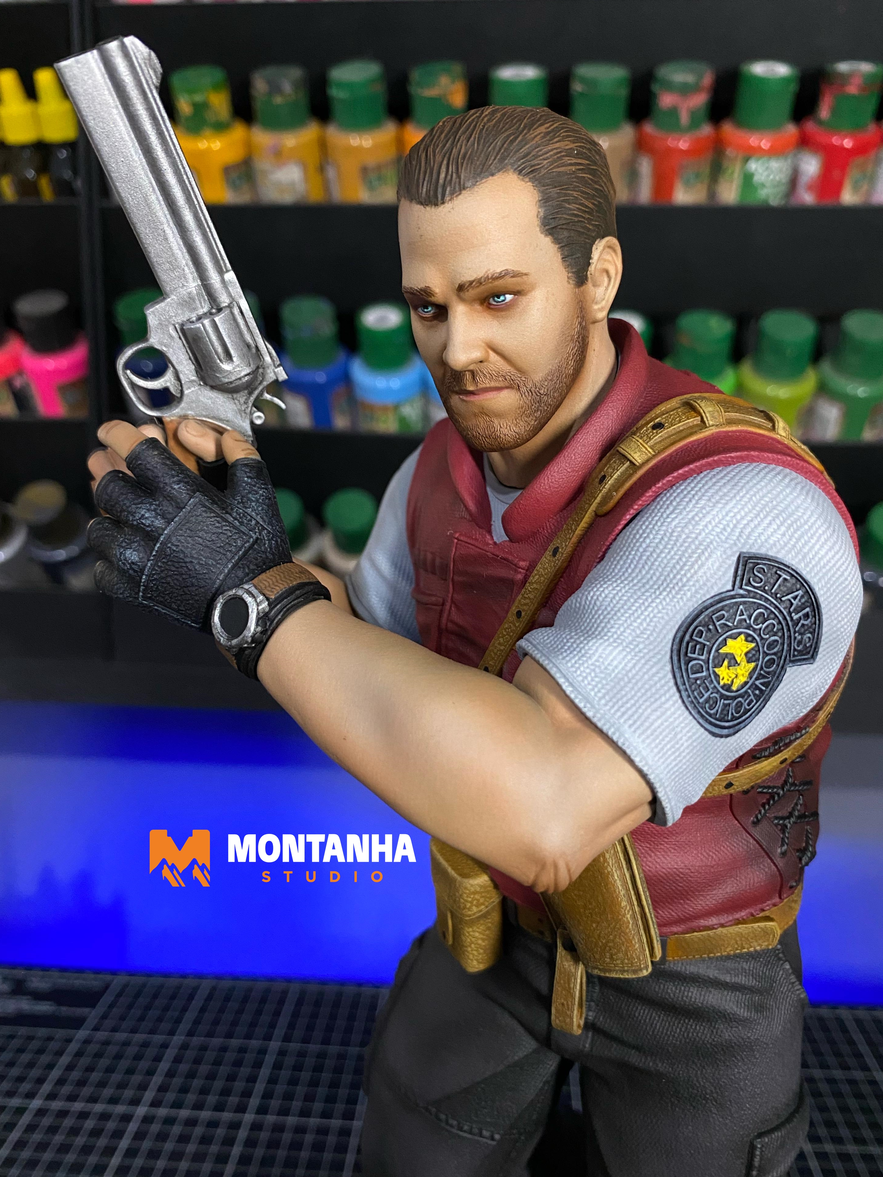 Barry Burton RE1 1/6 scale figure