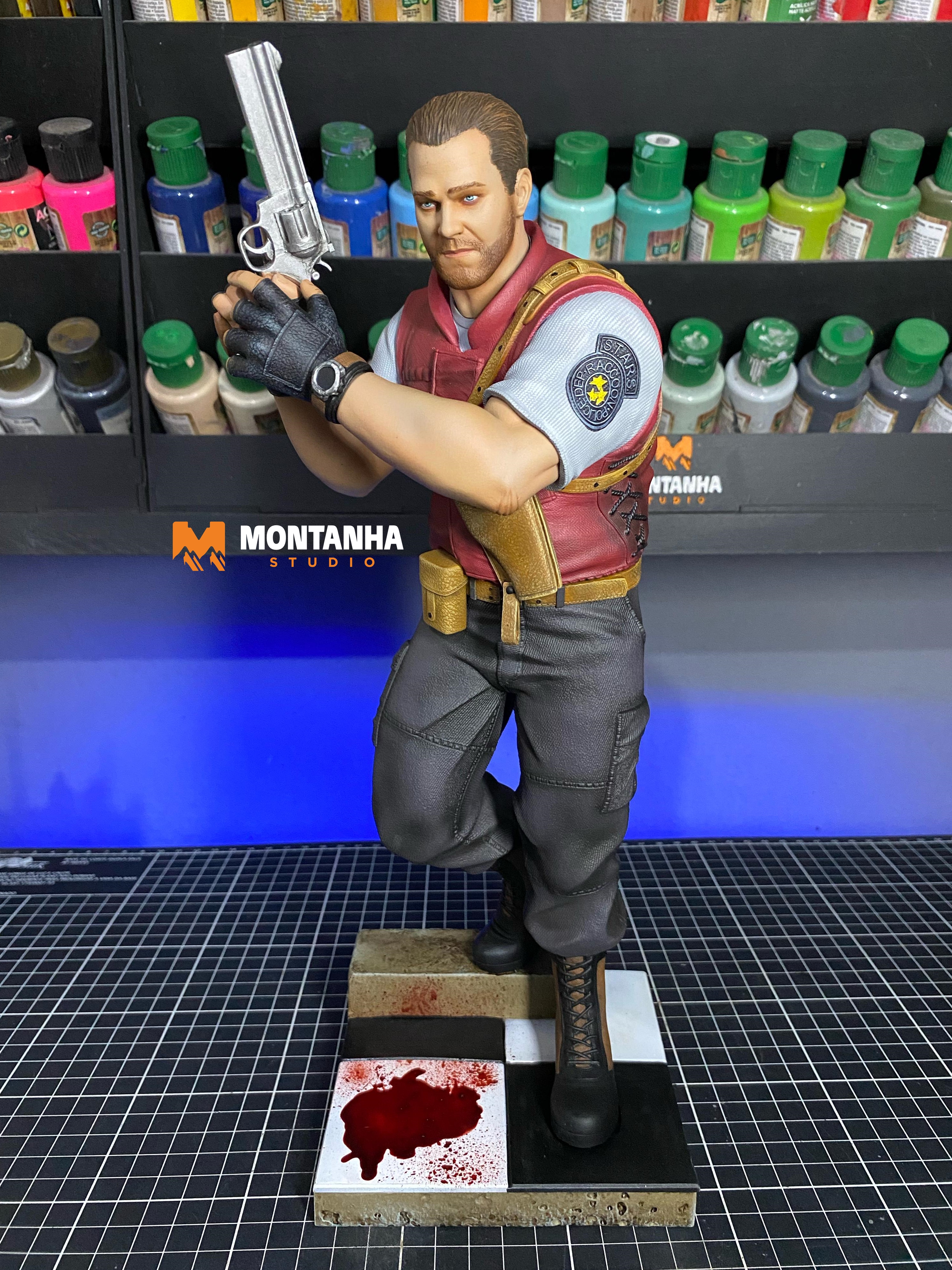 Barry Burton RE1 1/6 scale figure