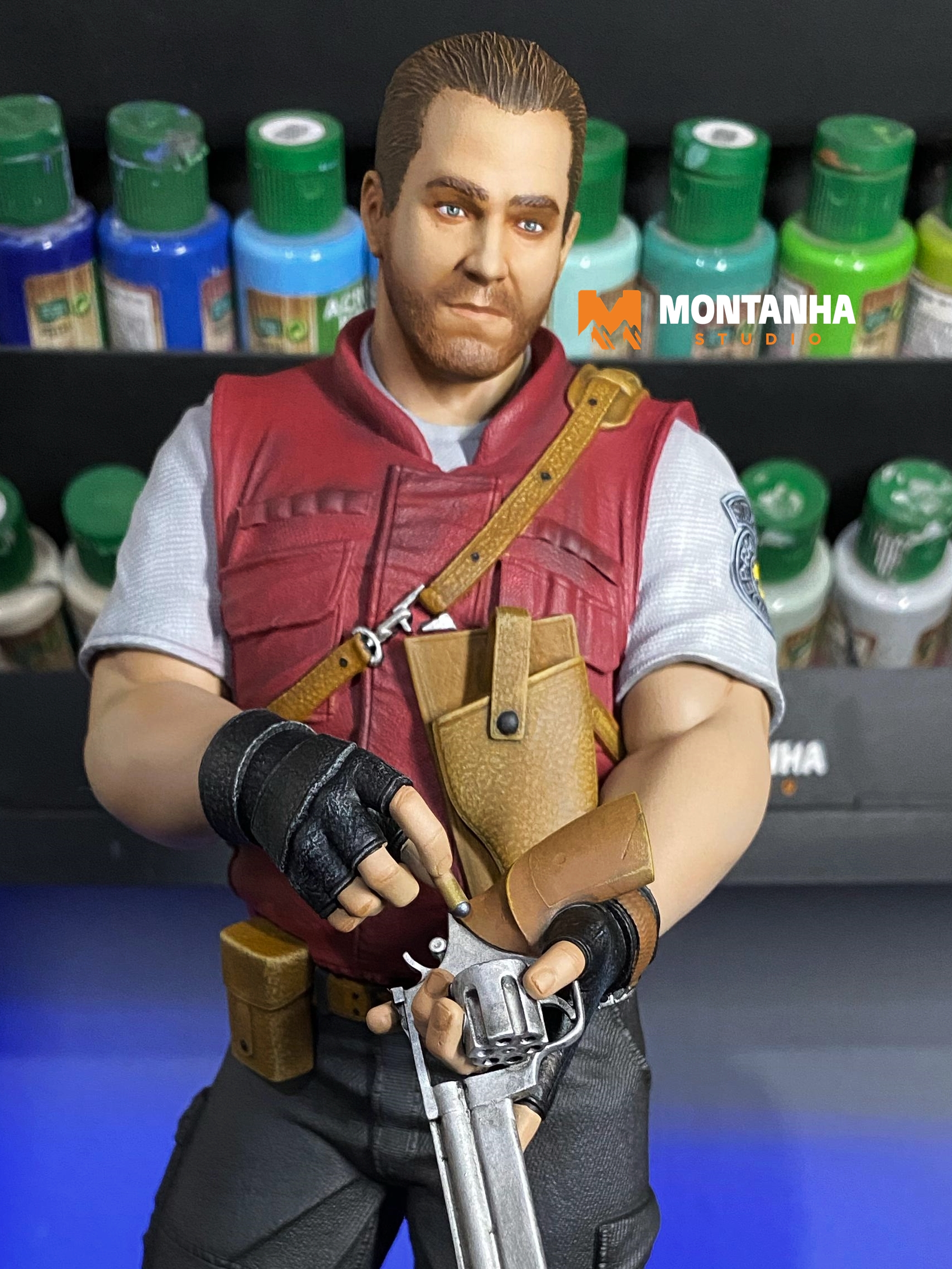 Barry Burton RE1 1/6 scale figure