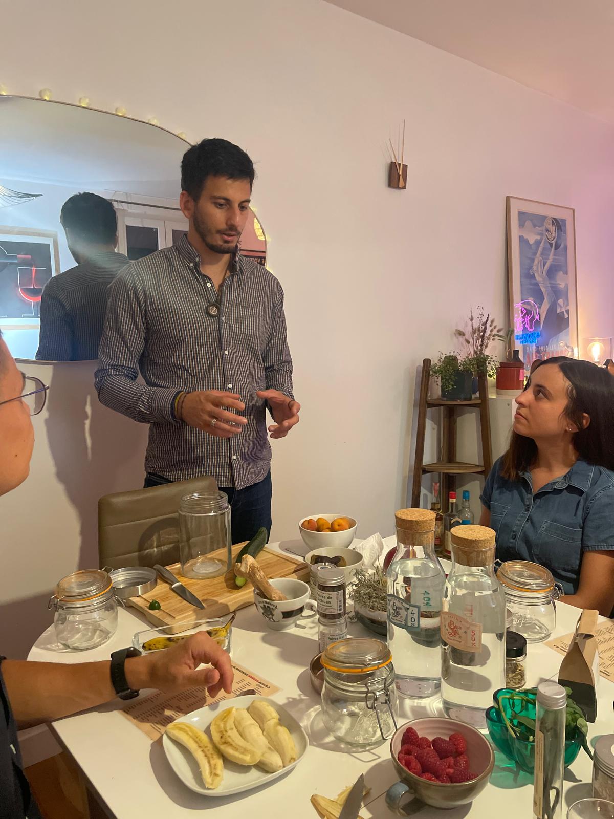 Atelier créatif rhum arrangé Bois lélé