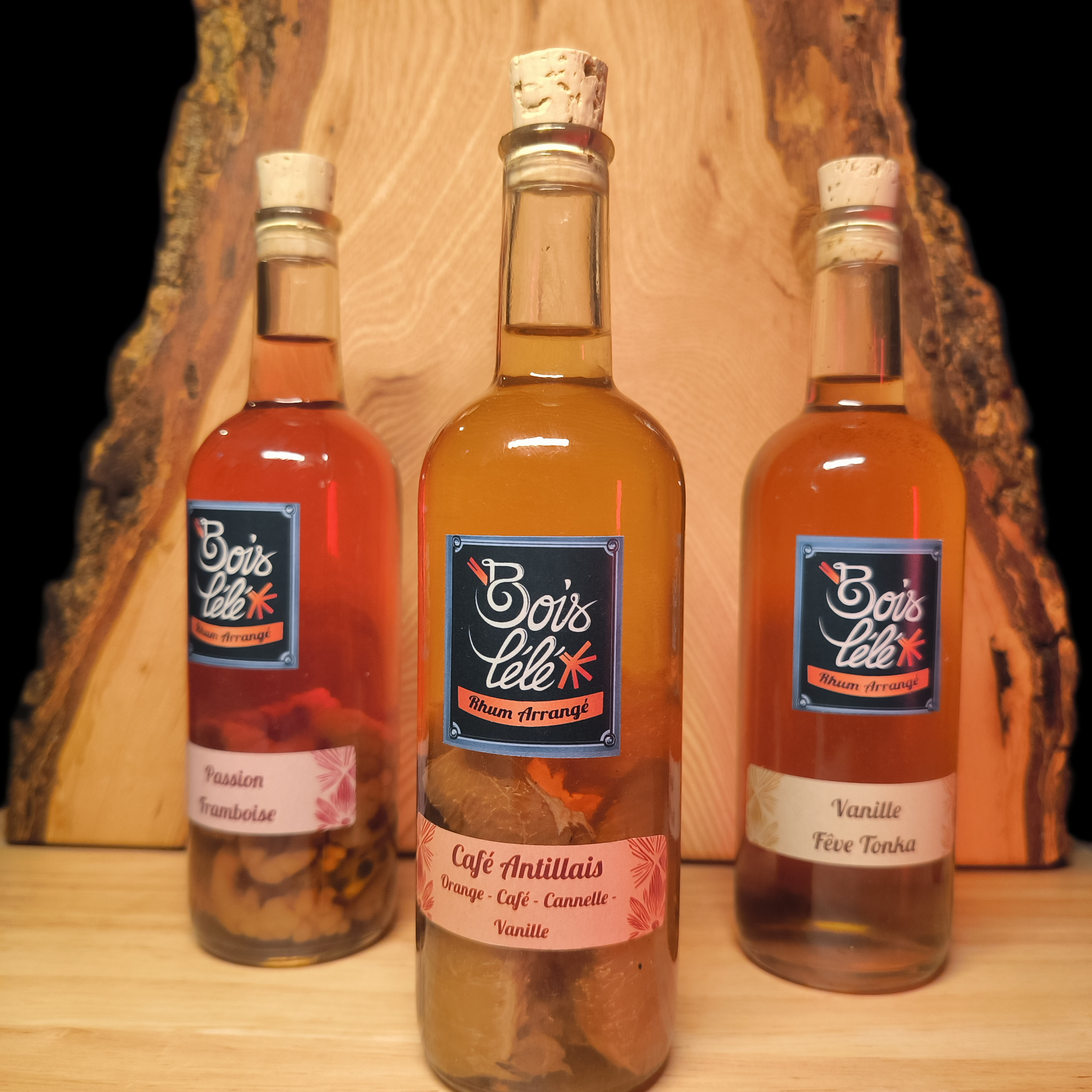 Coffret triple Bois lélé