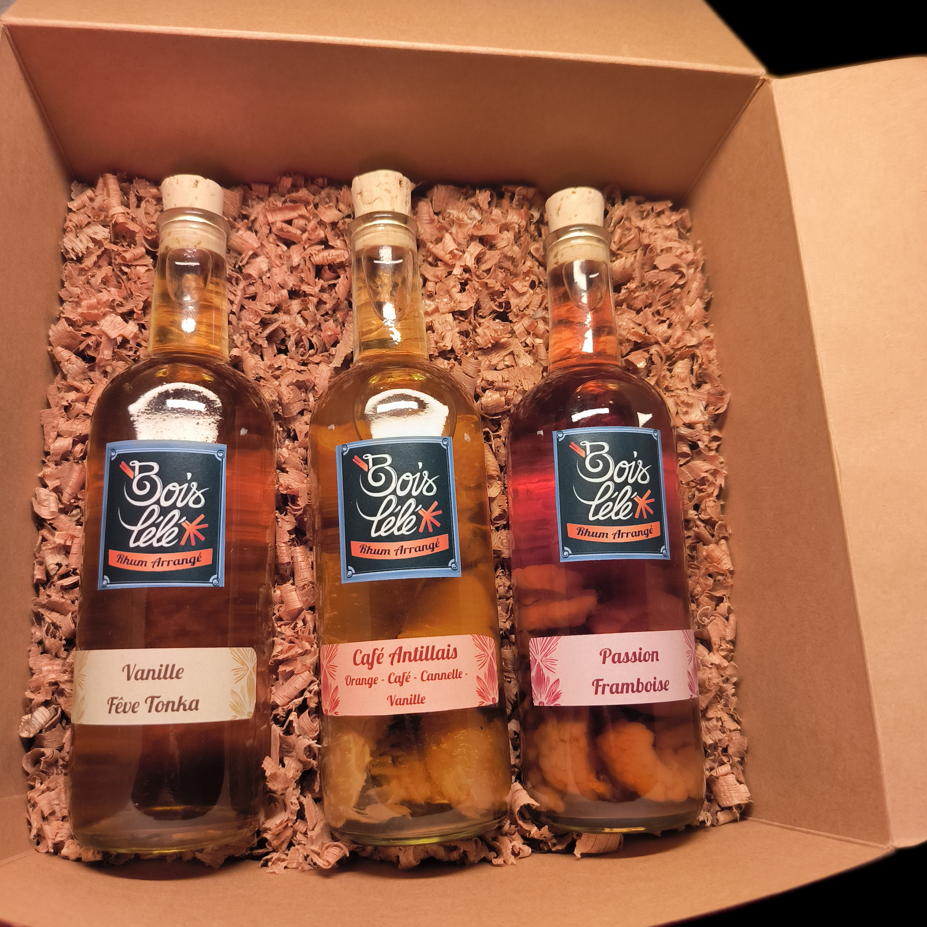 Coffret triple Bois lélé