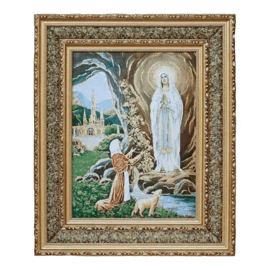 Cuadro de la Virgen de Lourdes