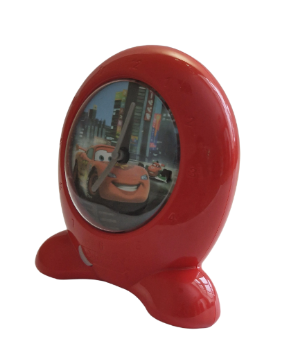  DISNEY PIXAR CARS LIGHTNING McQUEEN laikrodis su šviesele