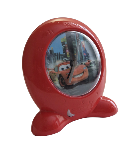  DISNEY PIXAR CARS LIGHTNING McQUEEN laikrodis su šviesele