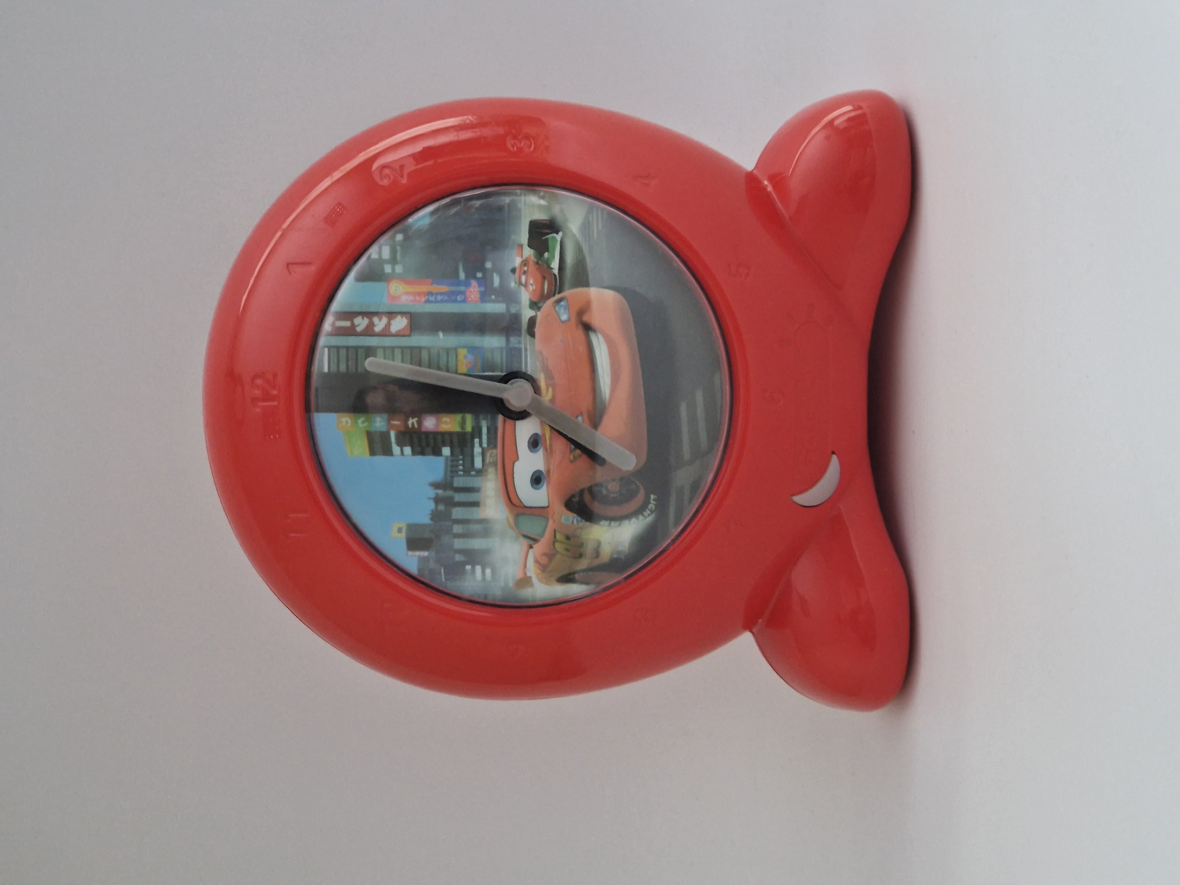  DISNEY PIXAR CARS LIGHTNING McQUEEN laikrodis su šviesele