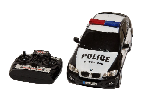 Nuotolinio valdymo policijos automobilis "BMW X6"