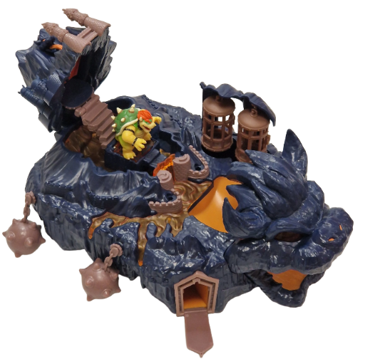 Super Mario Bowser salos pilies rinkinys
